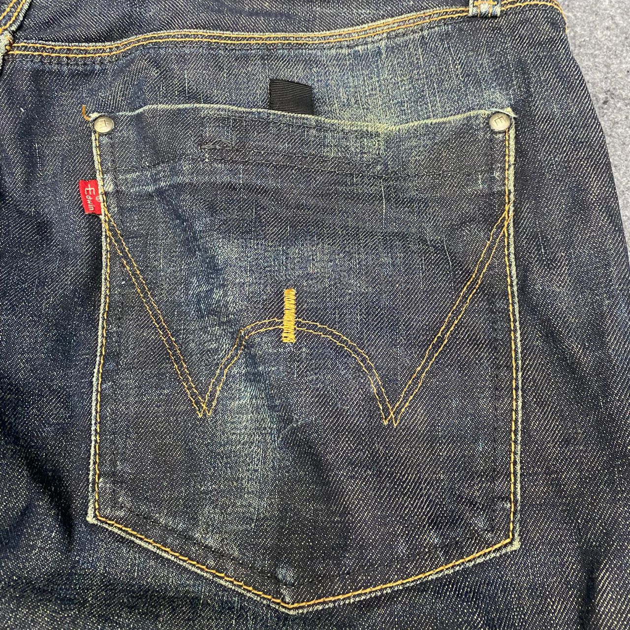 Edwin Vintage Edwin Baggy Distressed Denim Size US 35 - 13 Thumbnail