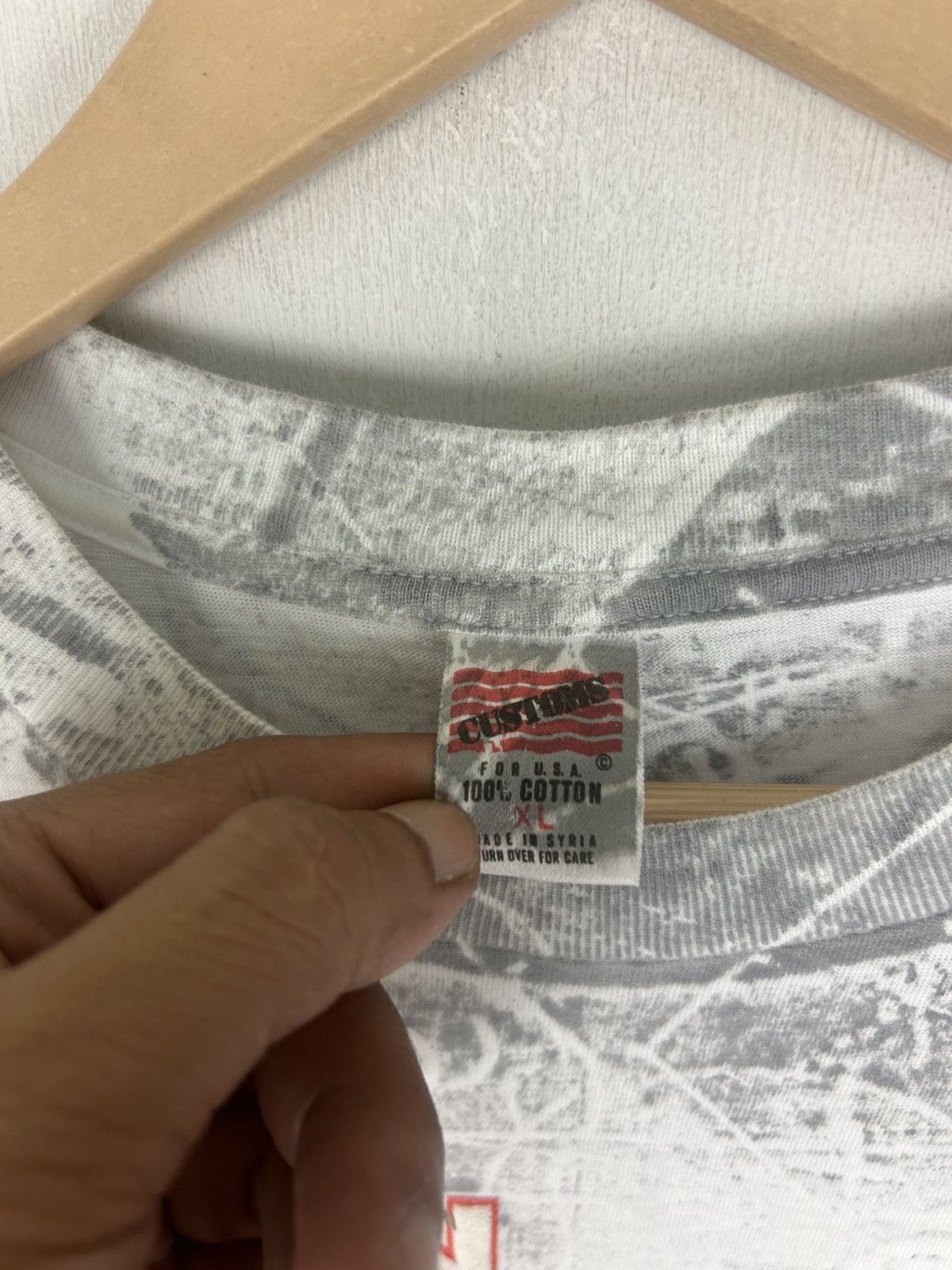 Vintage Vintage 90s USA Olympic Soccer Team / Fullprint /overprint Size US L / EU 52-54 / 3 - 5 Thumbnail