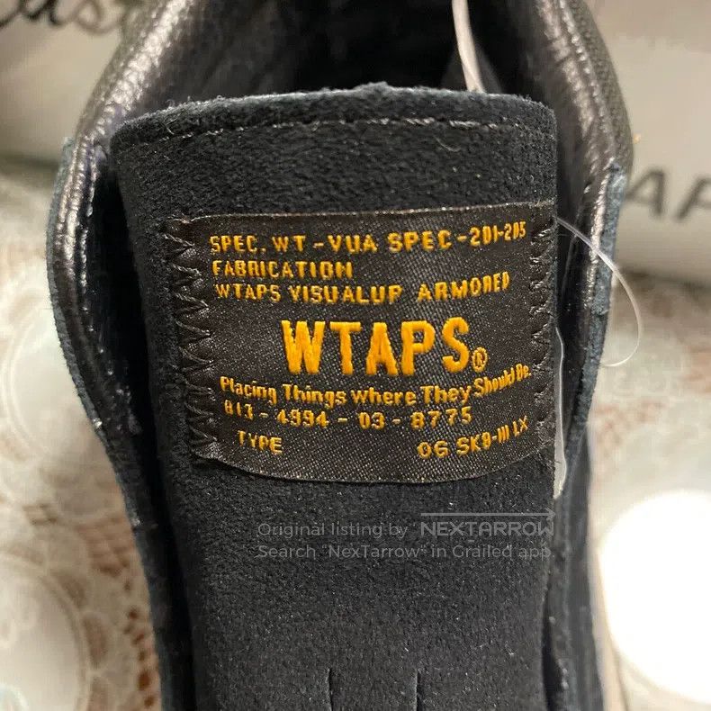 Wtaps Wtaps Collaborative embroidery small bone high-top board s Size US 8.5 / EU 41-42 - 6 Thumbnail