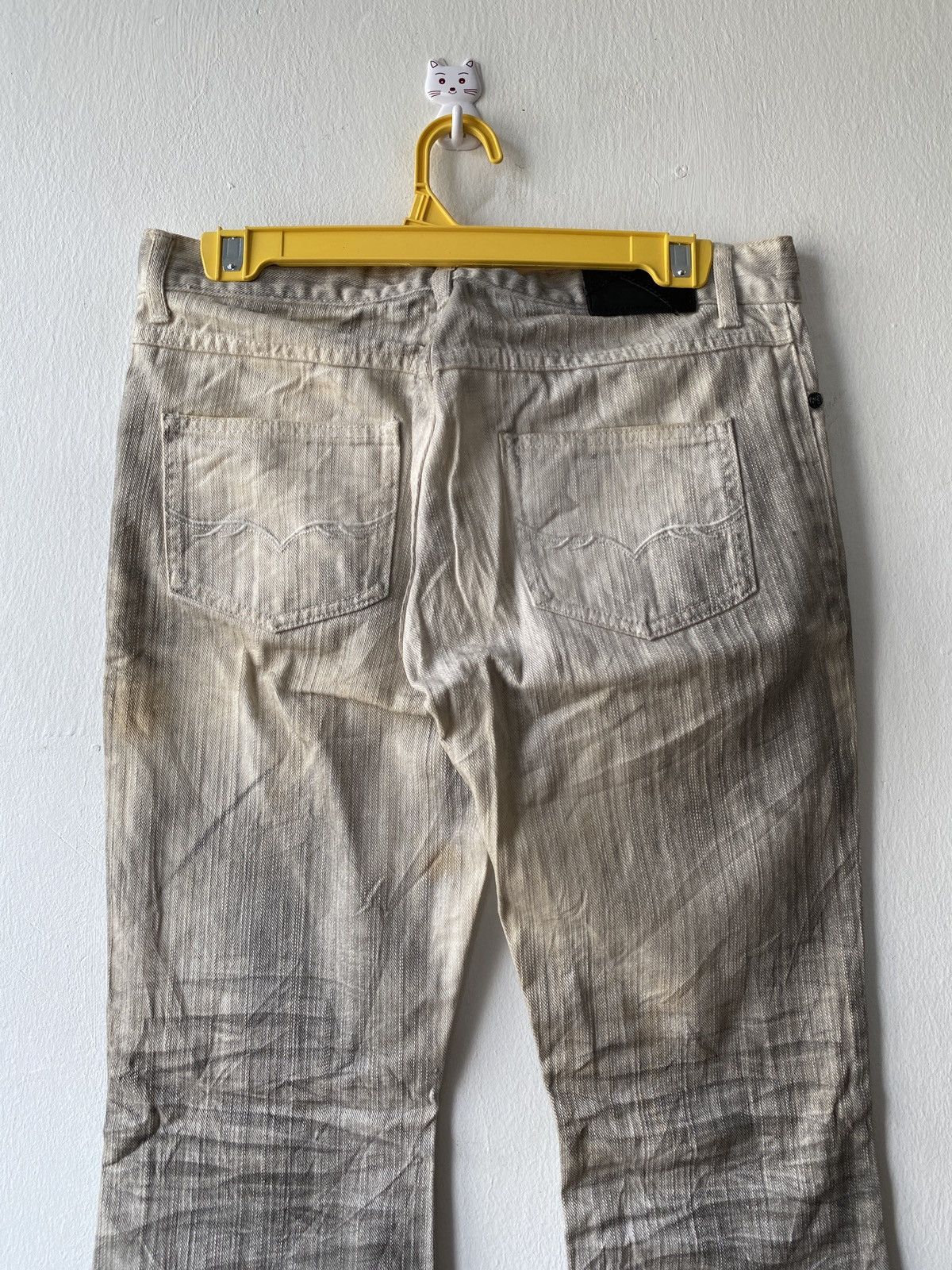 GOSTAR DE FUGA Japanese Brand Fuga Claw Marks Flare Denim Size US 29 - 12 Thumbnail