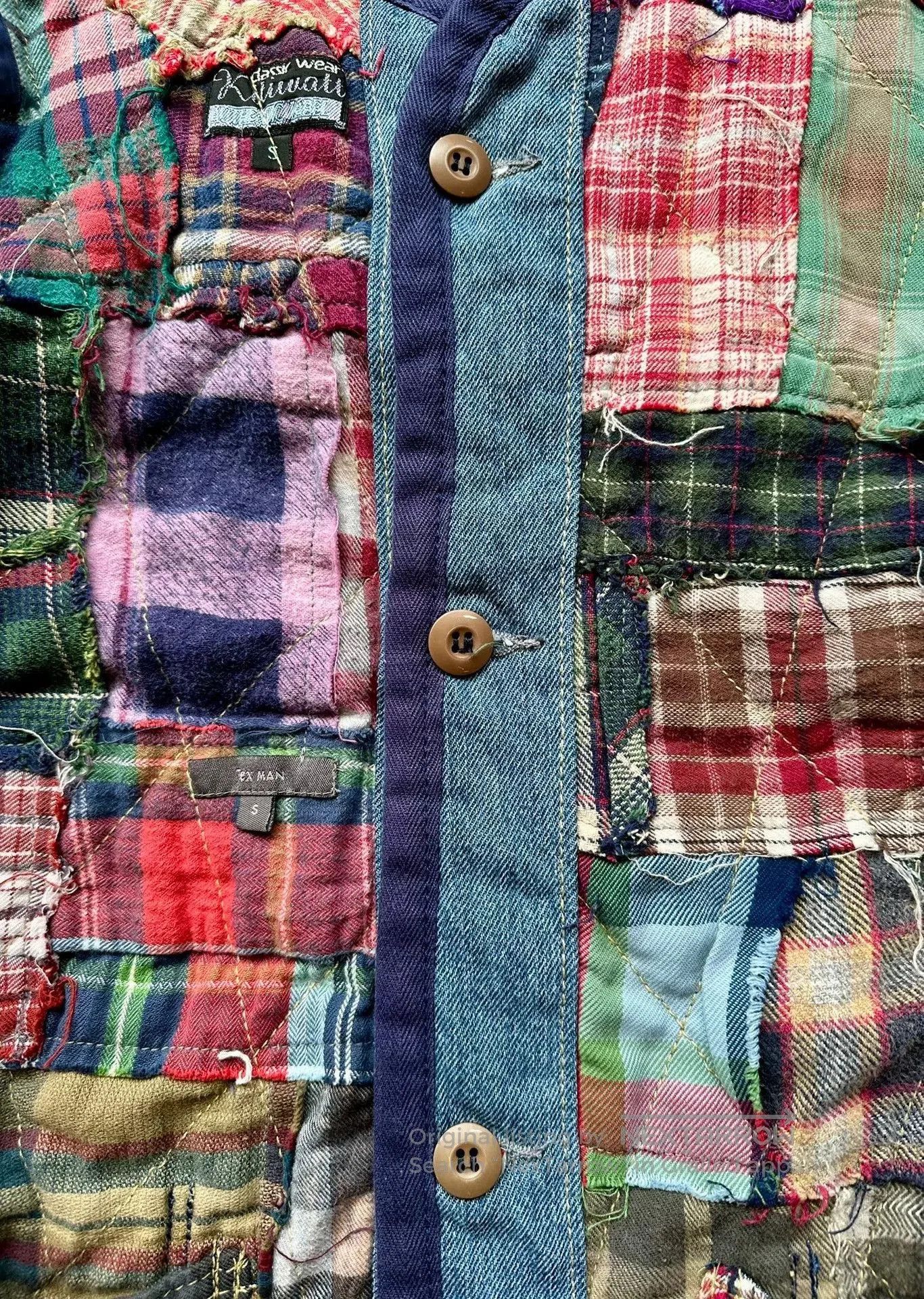 Dr. Collectors quilted patchwork unisex jacket by dr.collectors. Size XS / US 0-2 / IT 36-38 - 5 Thumbnail