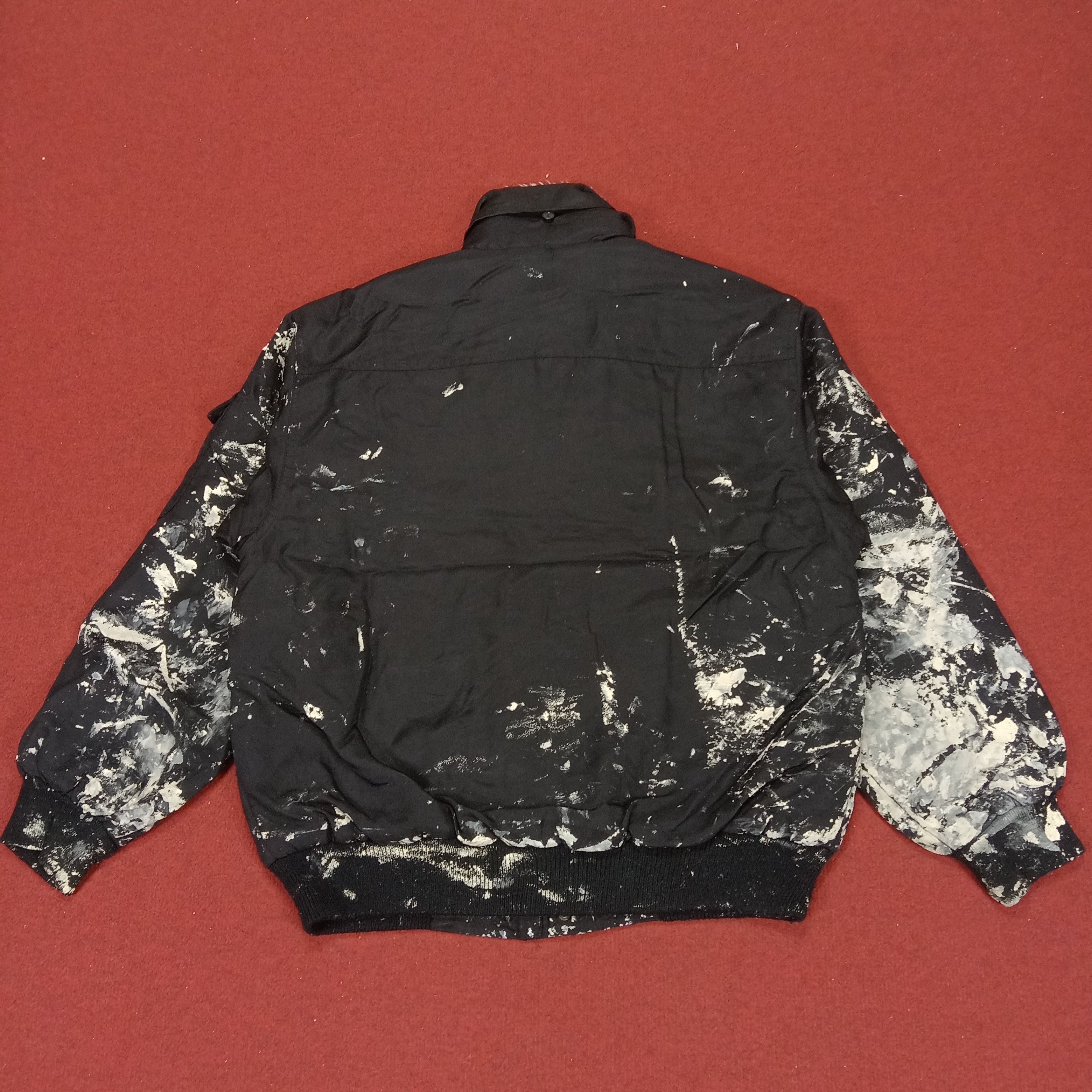 Vintage Jacket Painting Art Design Workers Style Streetwear Rare Size US L / EU 52-54 / 3 - 4 Thumbnail