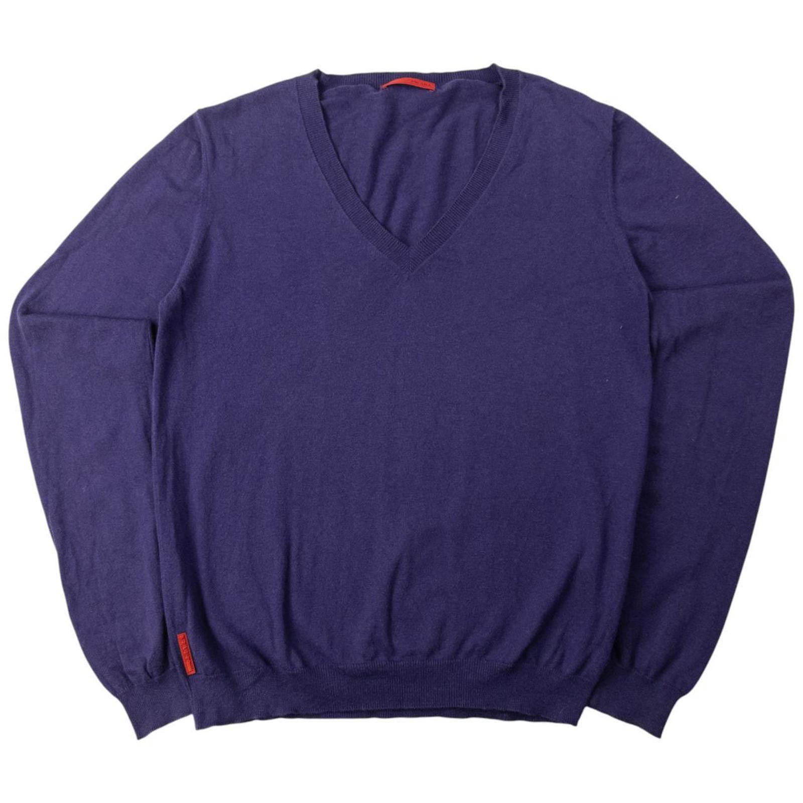 Prada V Neck Sweater | Grailed