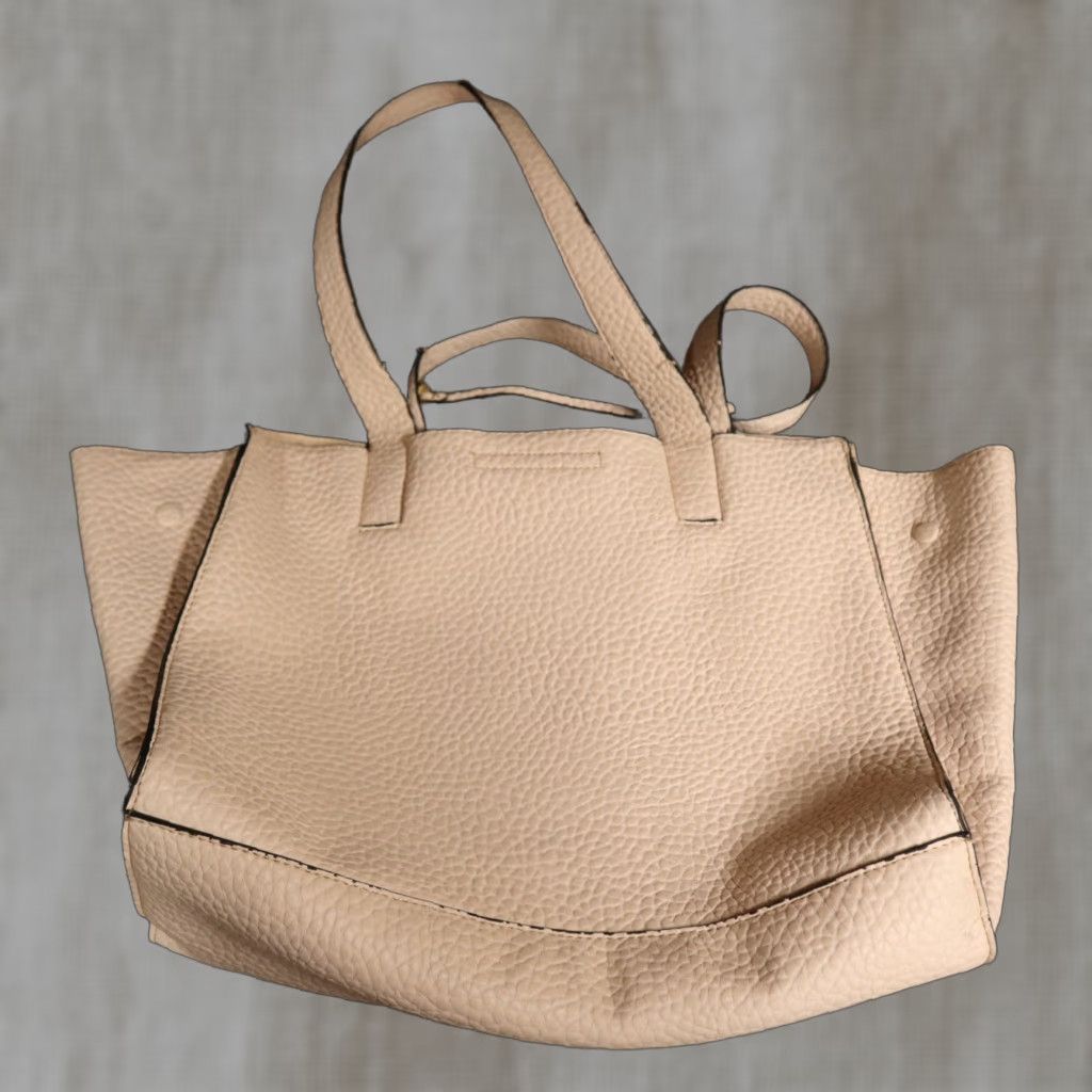 London Fog London Fog Purse Hobo Bag Women Medium Tan Cognac Brown Faux Leather Zip Purse, Bag Charm, Inner Pockets, Casual, Satin? Size ONE SIZE - 1 Thumbnail