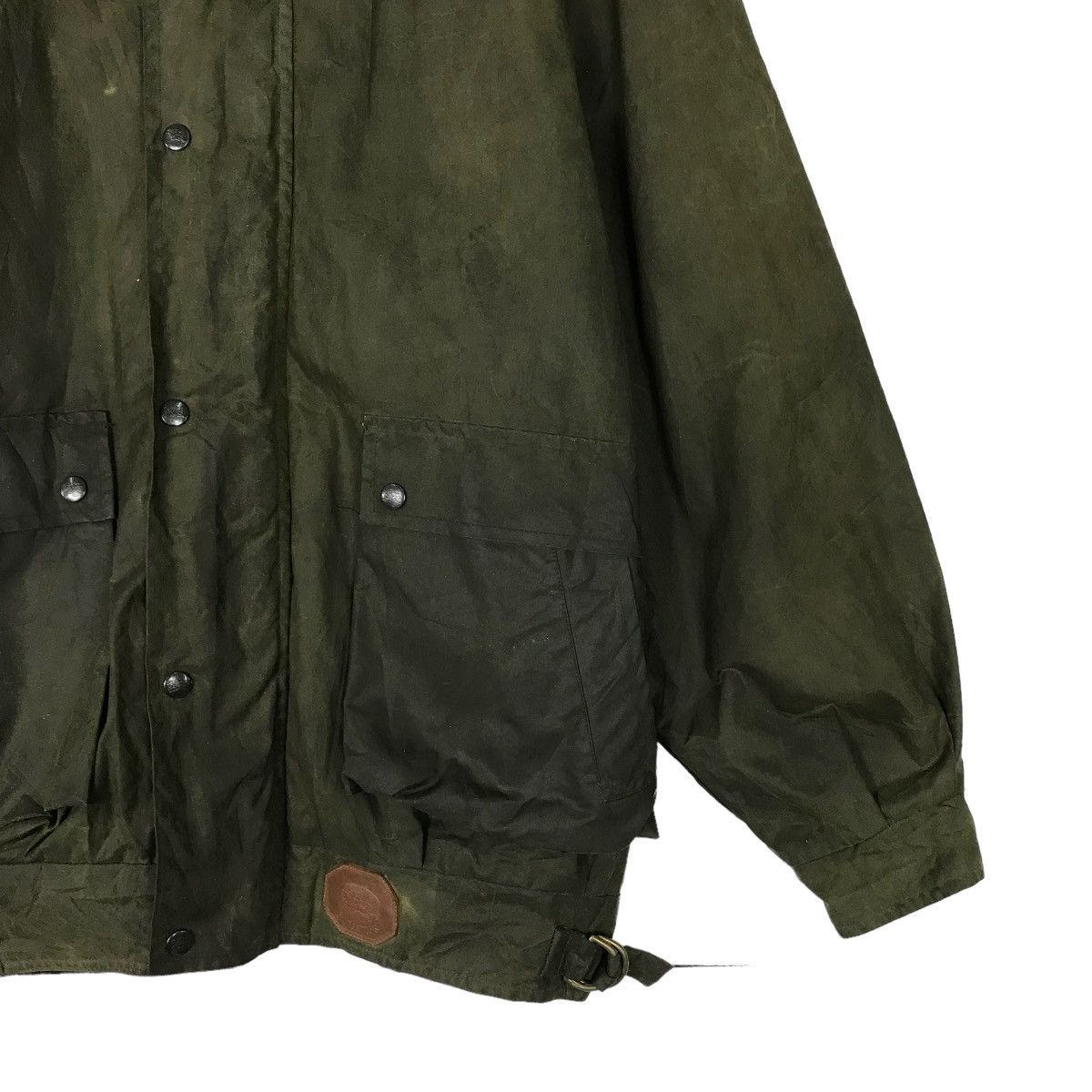 Burberry 💥 BURBERRY NOVA CHECK LINING WAXED JACKET MADE IN ENGLAND Size US L / EU 52-54 / 3 - 5 Thumbnail