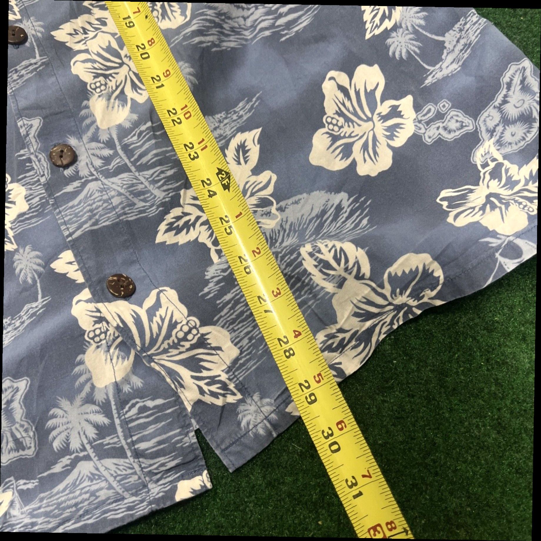 Hilo Hattie Vintage Rare Hilo Hattie Hawaiian Mens Shirt Size Large Blue Floral Paradise Size US L / EU 52-54 / 3 - 7 Thumbnail