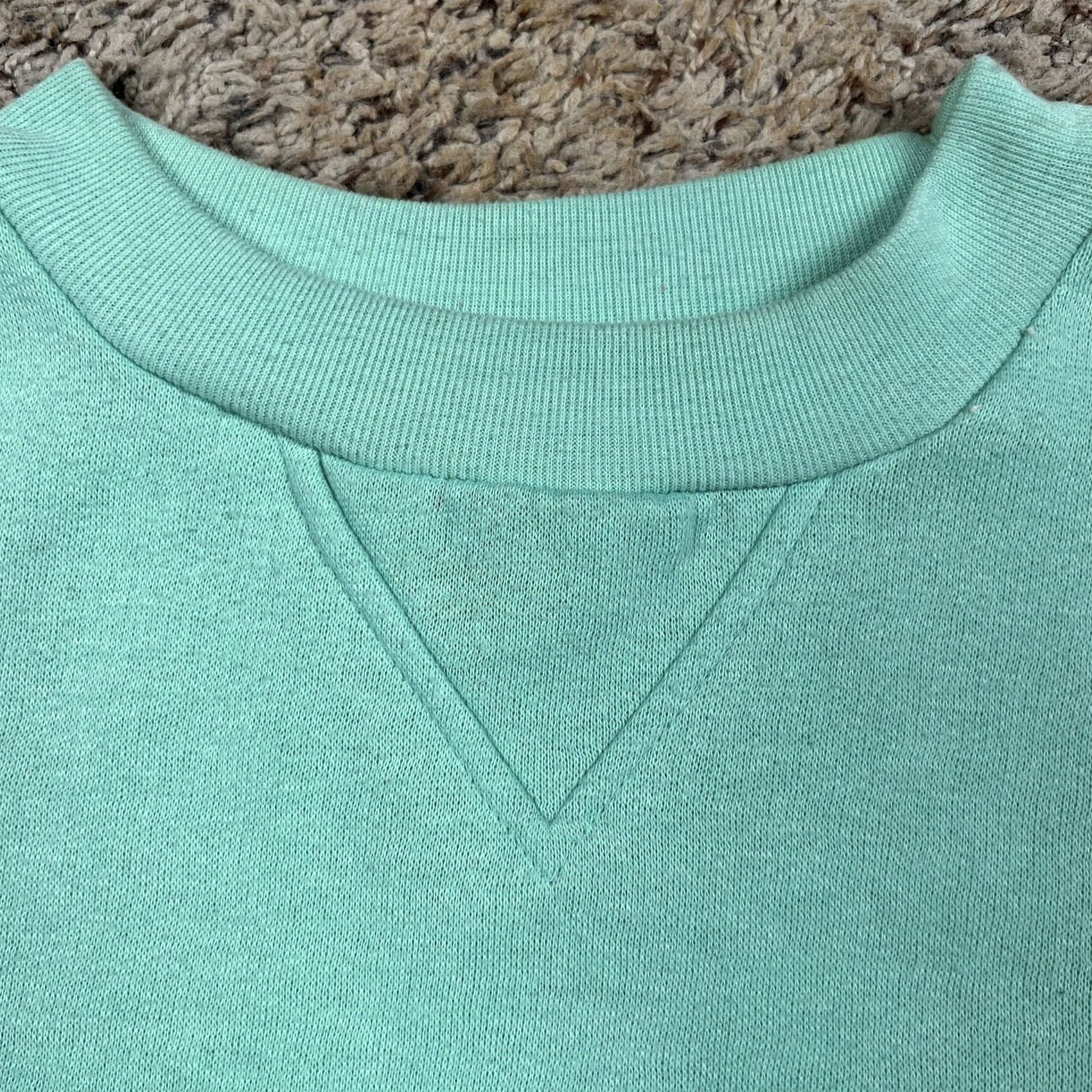 McGregor VINTAGE McGregor Sweatshirt Logo Graphic Gusset Crewneck Womens XL Teal 90s Activewear Classic" Size XL / US 12-14 / IT 48-50 - 6 Thumbnail