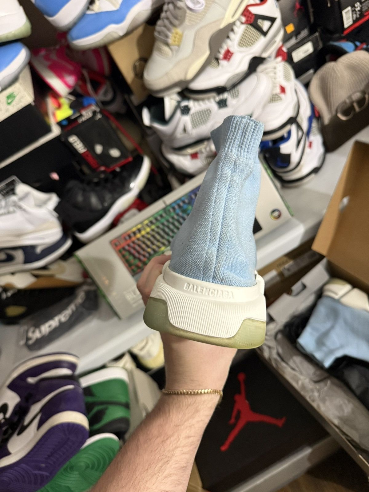 Balenciaga Balenciaga blue runner size 12 Size US 12 / EU 45 - 4 Thumbnail