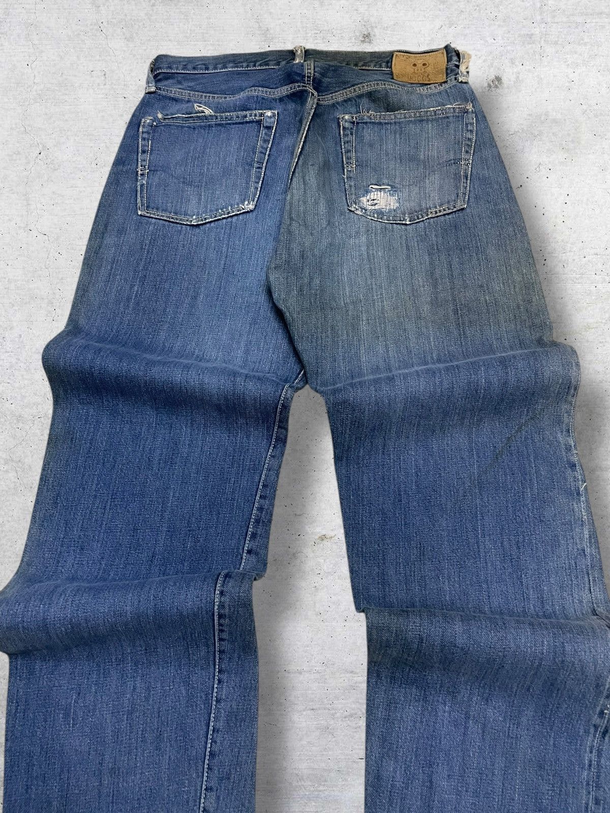 Nepenthes VINTAGE HOGGS BY NEPHENTES OG JAPAN DESIGNER SELVEDGE DENIM Size US 29 - 16 Thumbnail