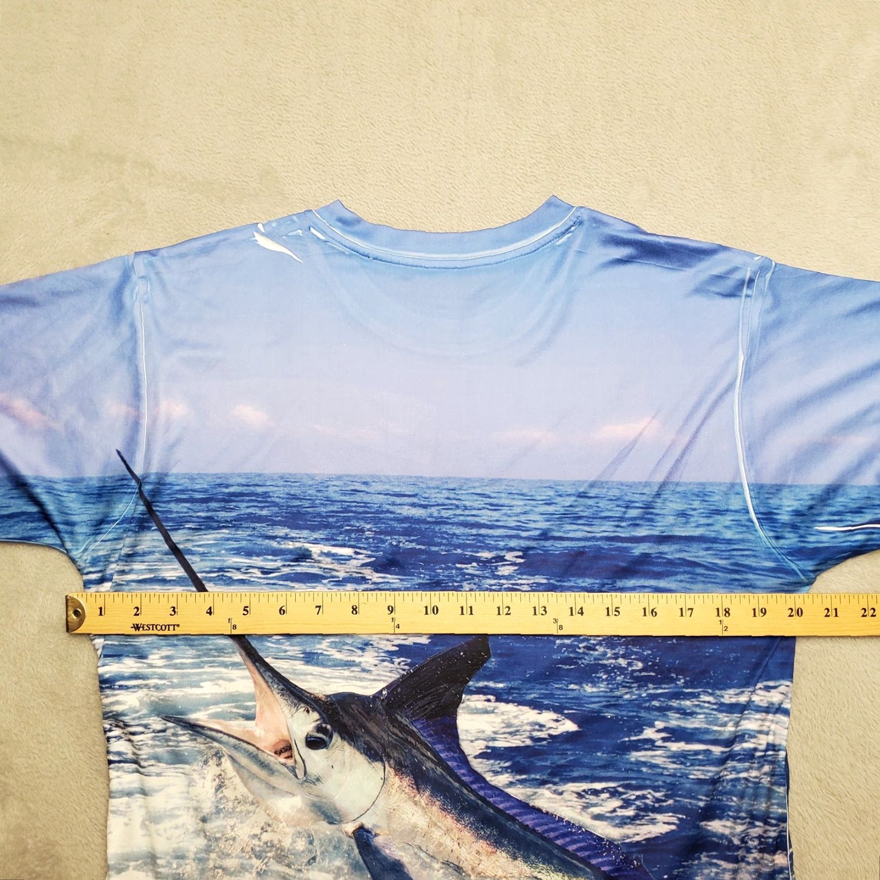 Alife VINTAGE Get A Life Shirt Mens Medium Blue Performance Salt Water Fishing Marlin TEE Size US M / EU 48-50 / 2 - 6 Thumbnail