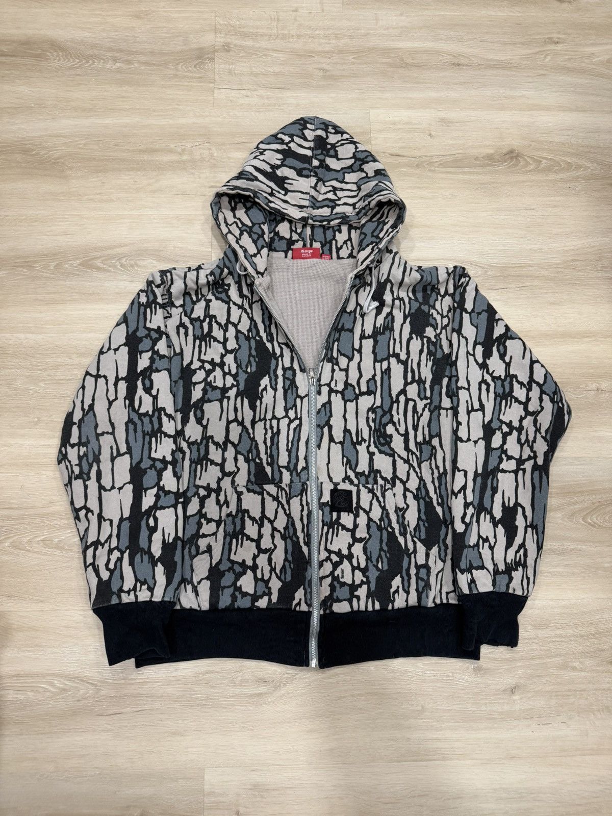トップス Supreme Hooded Zip Up Thermal leopard Supreme Pilled Zip Up Hooded Sweatshirt (FW24) - $178