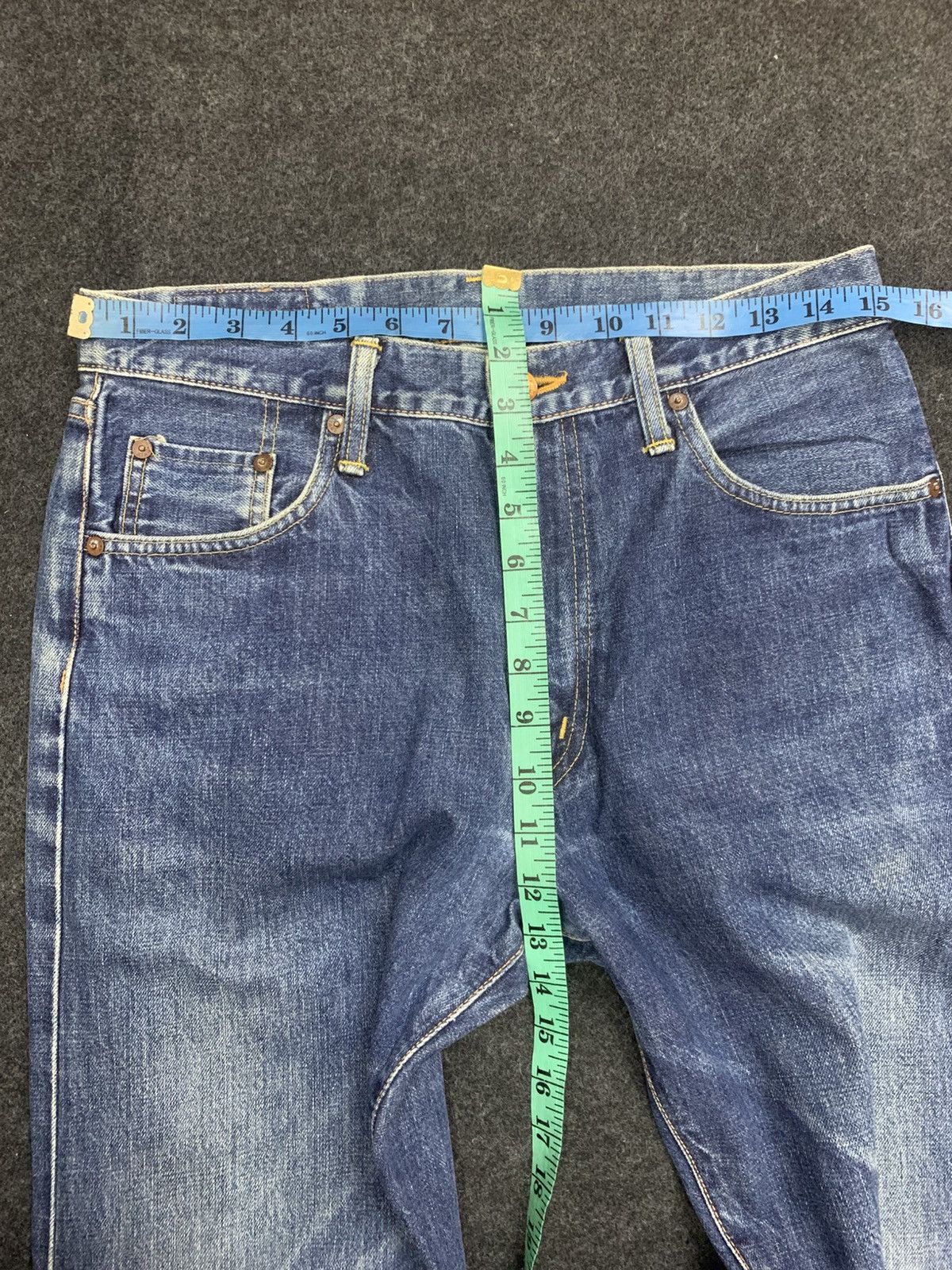 Edwin Edwin 505XX Selvedge Jeans Vintage Japanese Denim Straight. Size US 30 / EU 46 - 6 Thumbnail