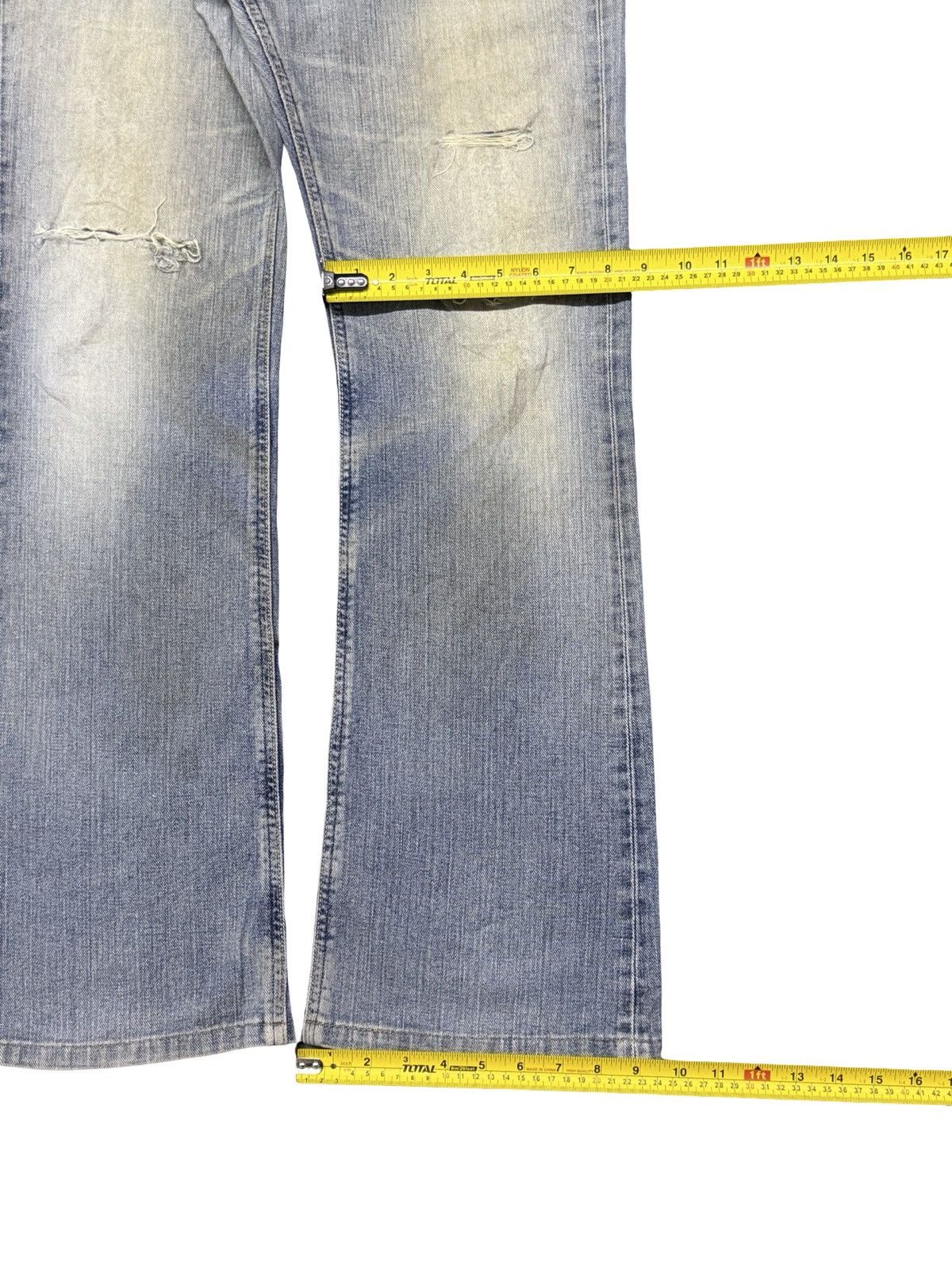 Lee Vintage 00s Lee Riders Japan Denim Jeans | Vintage Wash | 32 Size US 32 / EU 48 - 16 Thumbnail