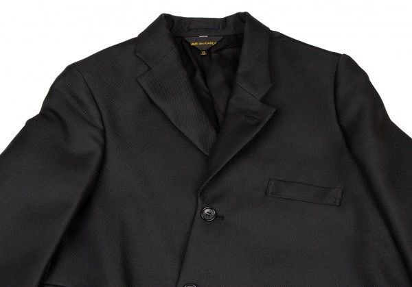 Comme des Garcons Comme des Garcons Retro black slanted placket suit top Size XS / US 0-2 / IT 36-38 - 5 Thumbnail