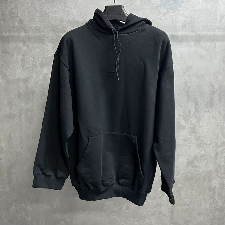 Balenciaga Balenciaga Latest Black Hat Printed Logo Hoodie-2506 Size US S / EU 44-46 / 1 - 1 Thumbnail