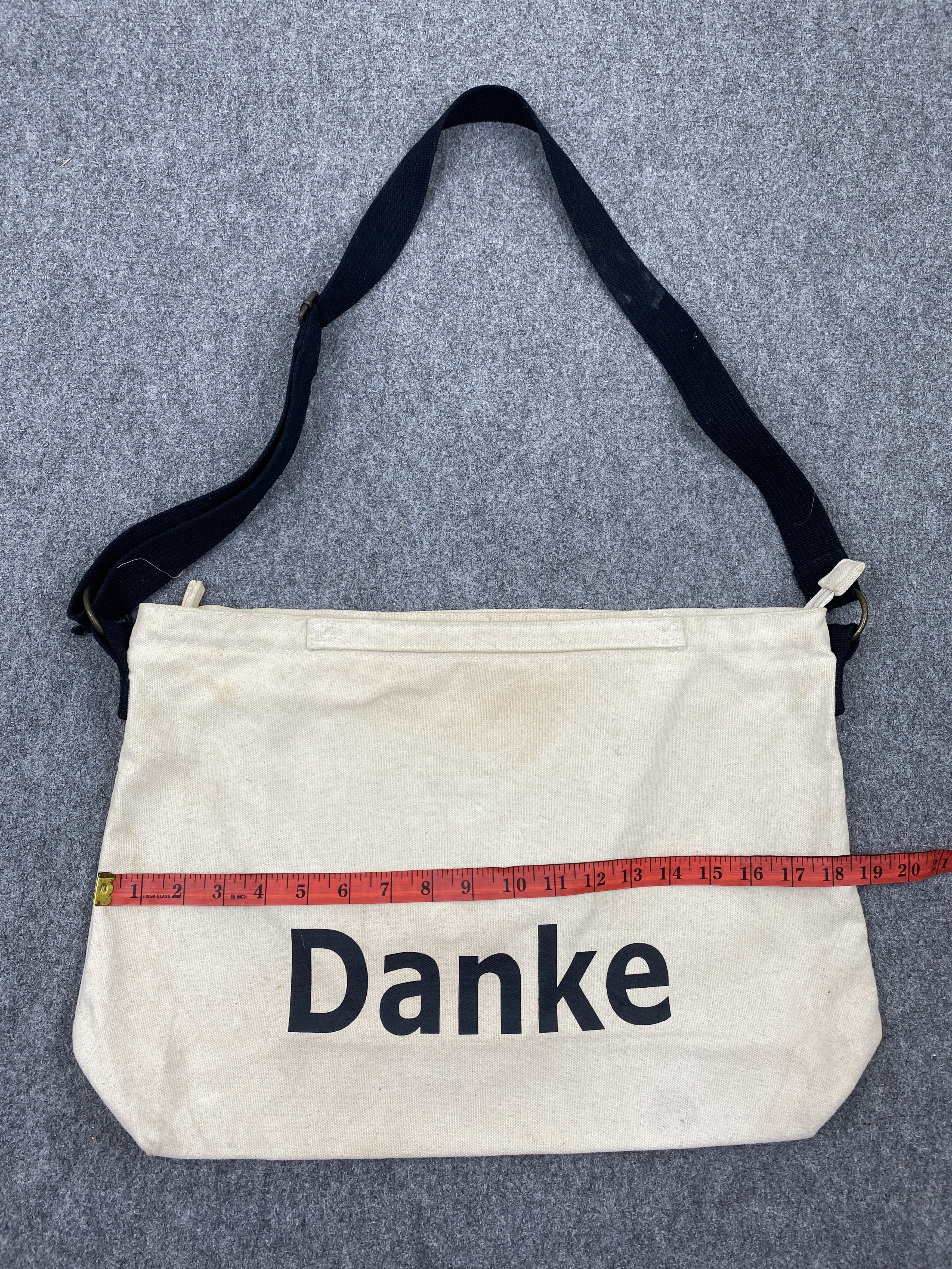 Japanese Brand Vintage Japanese Brand Wording Crossbody Bag BG0180 Size ONE SIZE - 8 Thumbnail