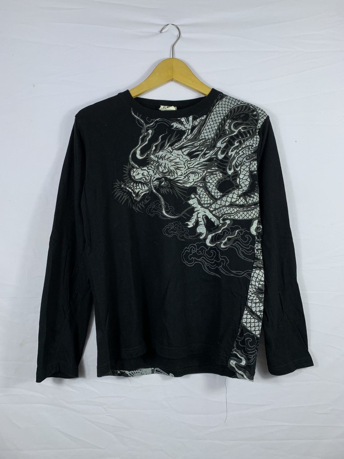 If Six Was Nine Japanese Tamashi Dragon Sukajan Long Slevee Size US M / EU 48-50 / 2 - 2 Thumbnail