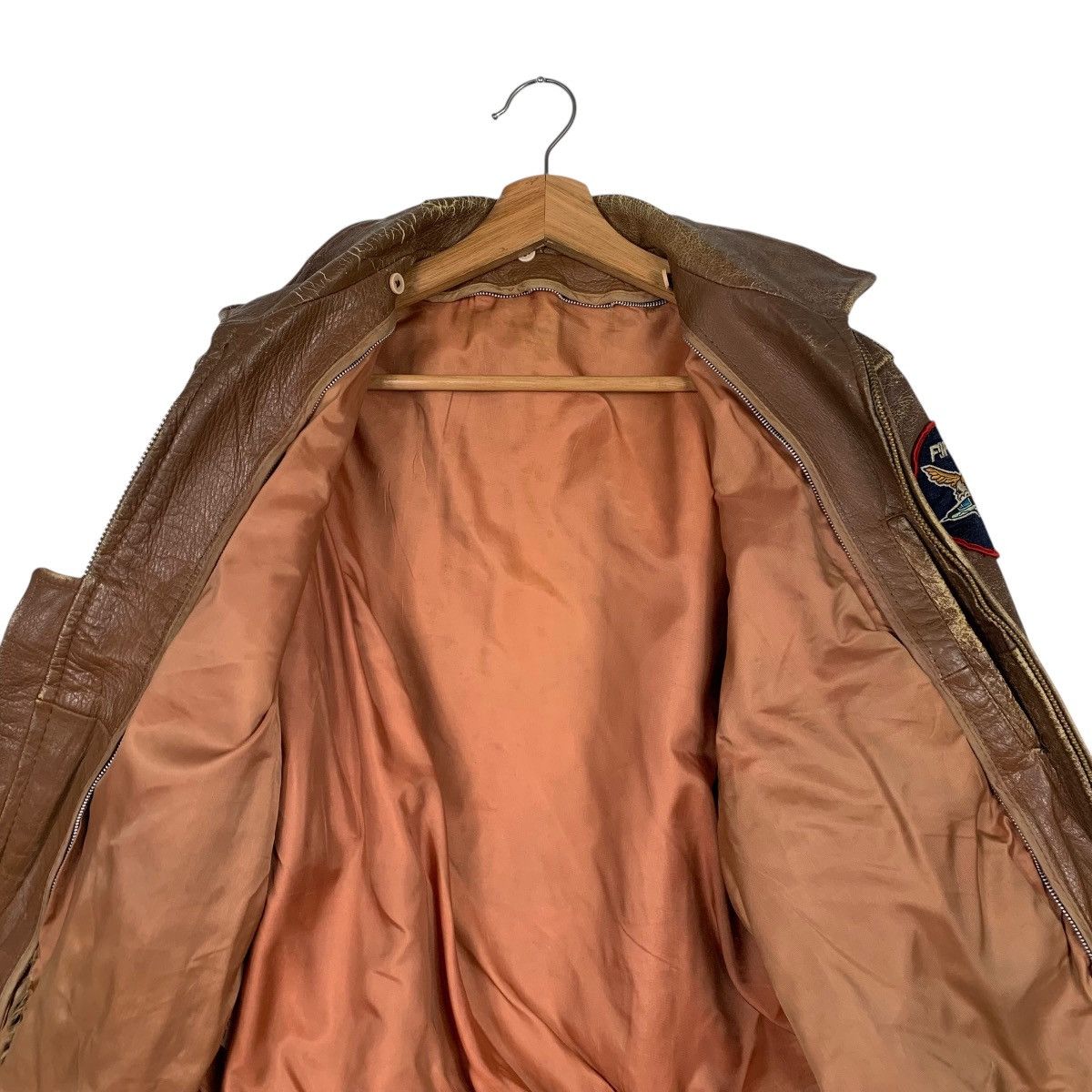 Japanese Brand Japanese Brand Dambuster Strike Fighter Leather Jacket Size US M / EU 48-50 / 2 - 13 Thumbnail