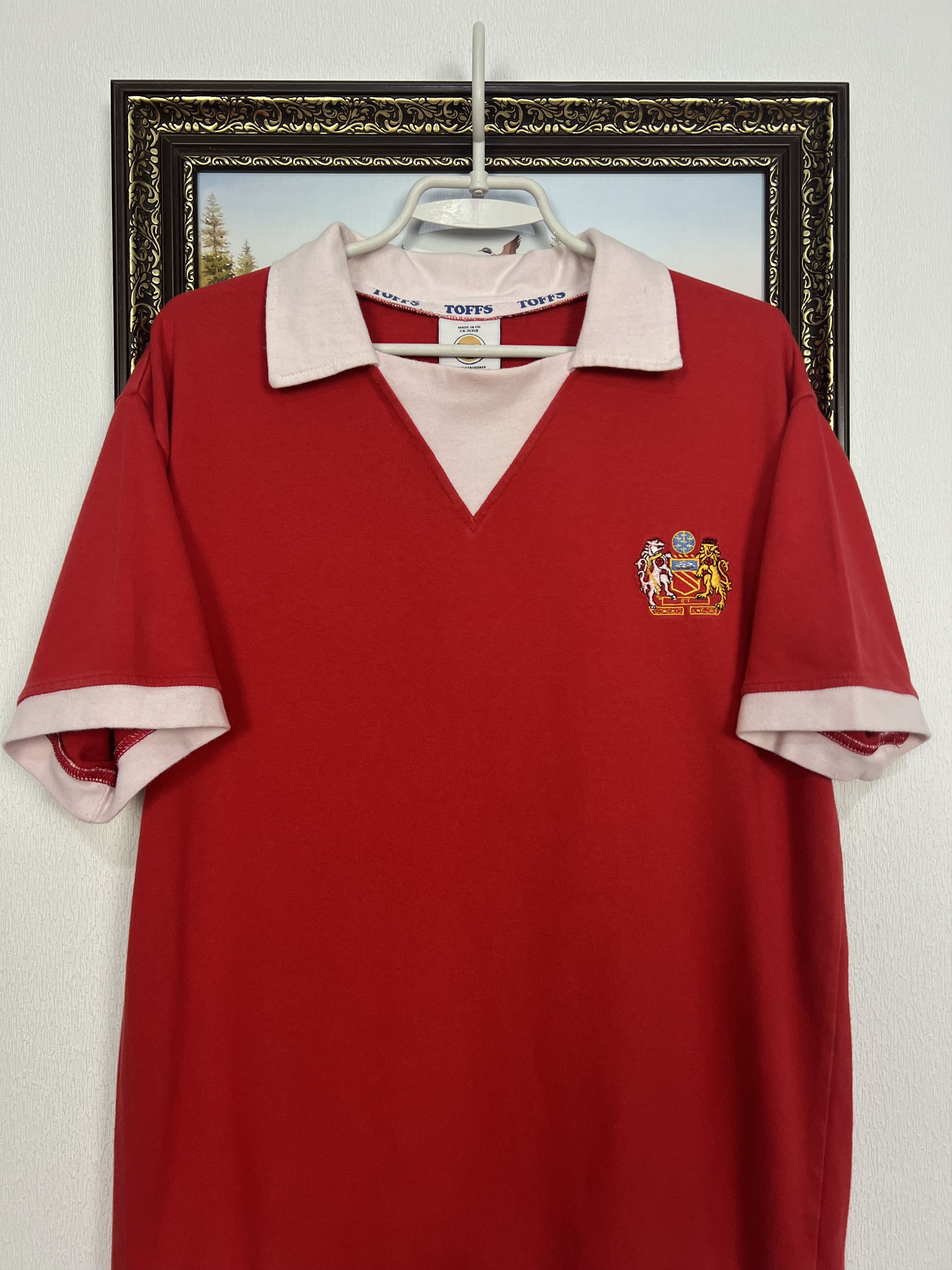 Toffs Manchester United Replicas football shirt Soccer Jersey Size US M / EU 48-50 / 2 - 2 Thumbnail