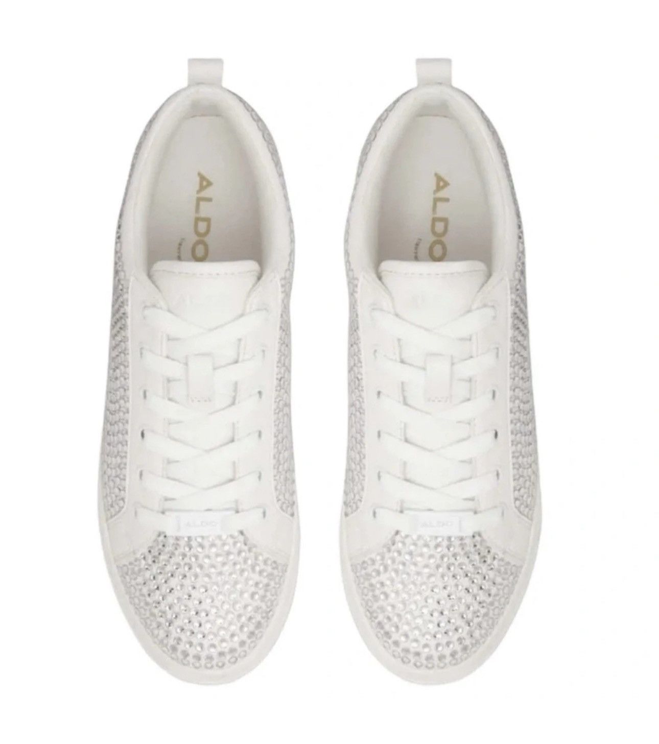 Aldo × Designer ALDO Rhinestone Glam Dilathiel Sneakers - Size 8 Size US 8 / IT 38 - 3 Thumbnail