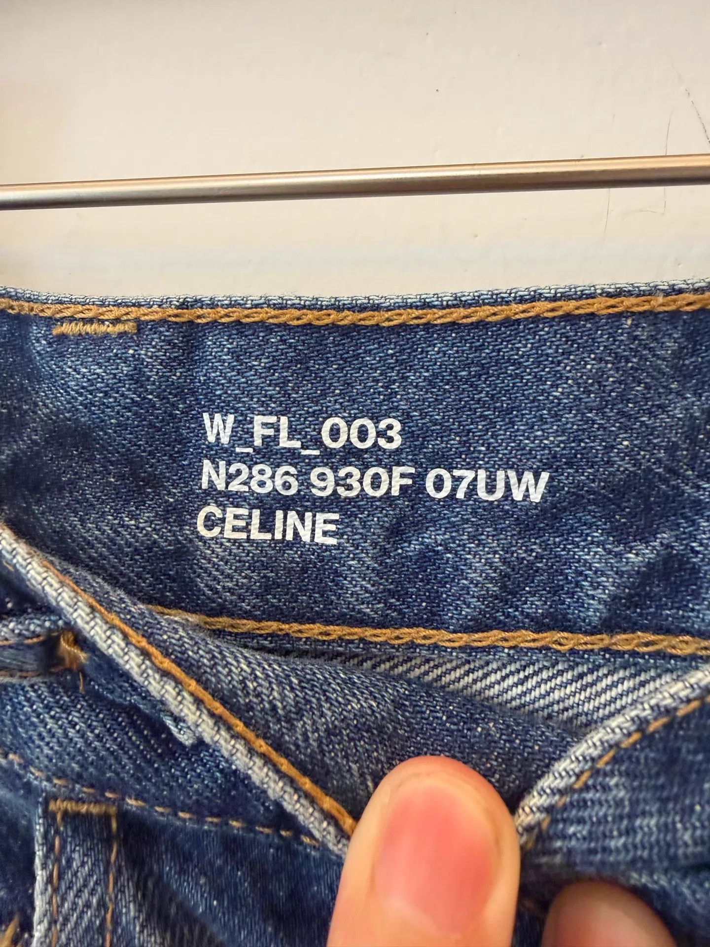 Celine Celine Lock Flared Jeans 26 New Tried On Only Size 26" / US 2 / IT 38 - 2 Thumbnail