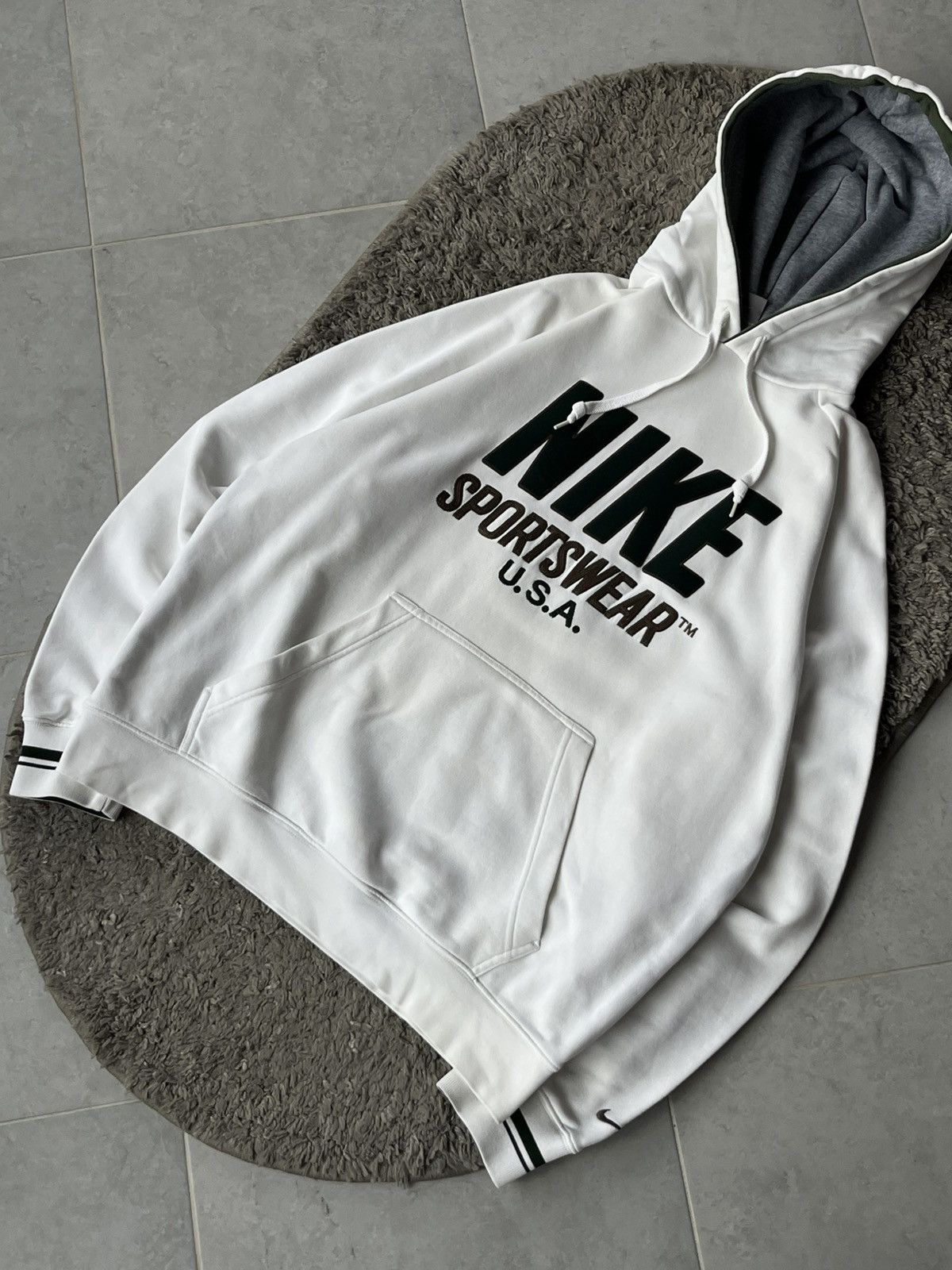 Nike Vintage Hoodie Nike Streetwear Size US M / EU 48-50 / 2 - 2 Thumbnail