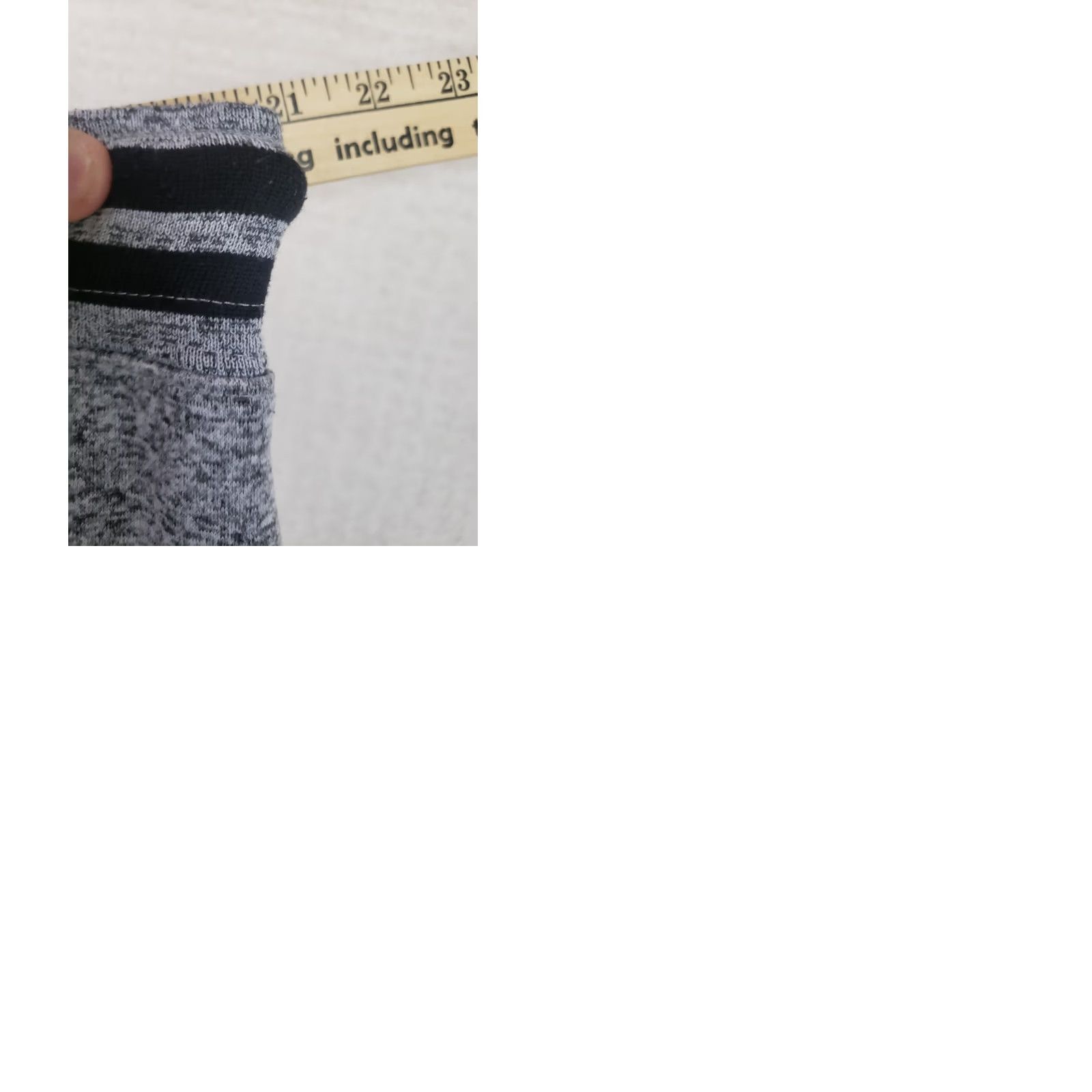 Rocawear Rocawear Jogger Pants Mens 2XL Gray Solid Logo 90s Athleisure CasualTapered Pocketed Elastic Waist Pockets Size US 39 - 11 Thumbnail