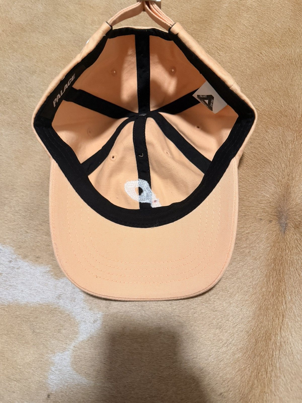 Palace Palace 6-Panel Hat Peach 🍑 NWOT Size ONE SIZE - 9 Thumbnail