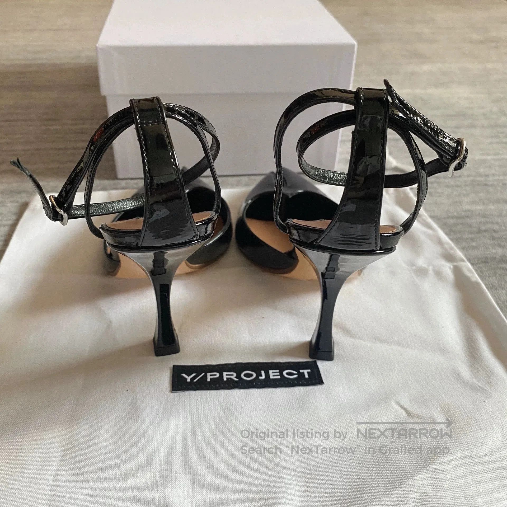 Y/Project Y/Project Heart Shape Strap High Heels. Size US 6 / IT 36 - 6 Thumbnail