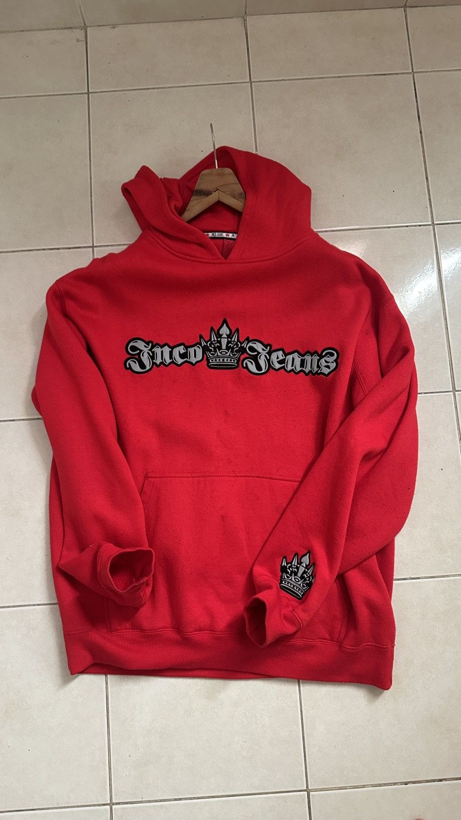 JNCO VTG Y2K JNCO HOODIE Size US XL / EU 56 / 4 - 1 Thumbnail