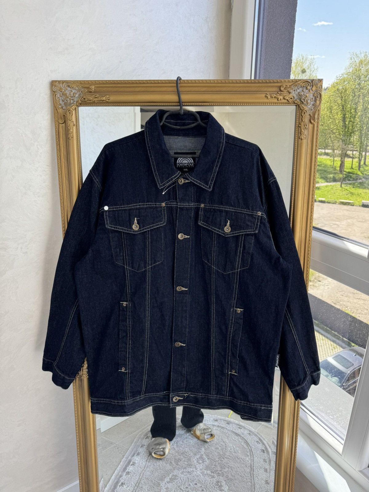 Southpole SouthPole Y2k Japan Denim Jacket Vintage Jeans Size Xl Size US XL / EU 56 / 4 - 4 Thumbnail