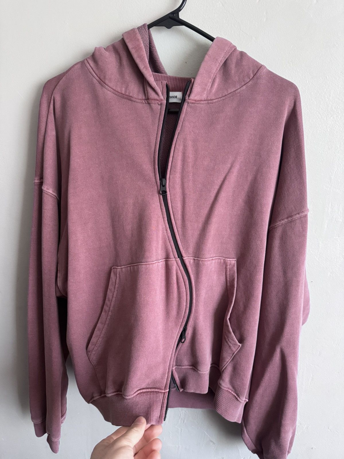 FFFPOSTALSERVICE Round Hem Curved Zip Hoodie Size US M / EU 48-50 / 2 - 3 Thumbnail