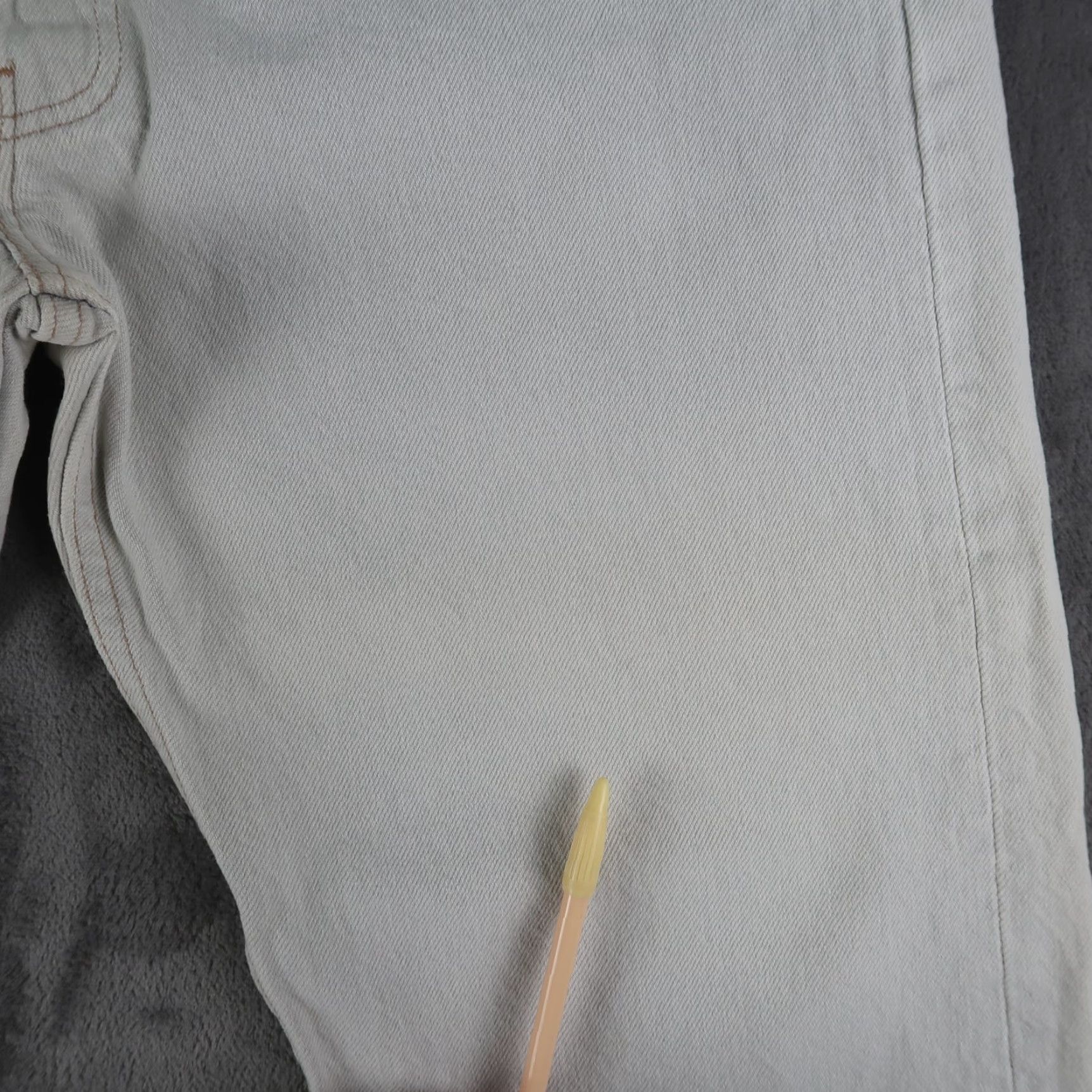 Levi's VINTAGE Levi's 501 Jeans Denim 38x30 Gray Mens USA 90s 5-Pocket Straight Regular Fit Cotton Button Closure Belt Loops Size US 38 / EU 54 - 5 Thumbnail