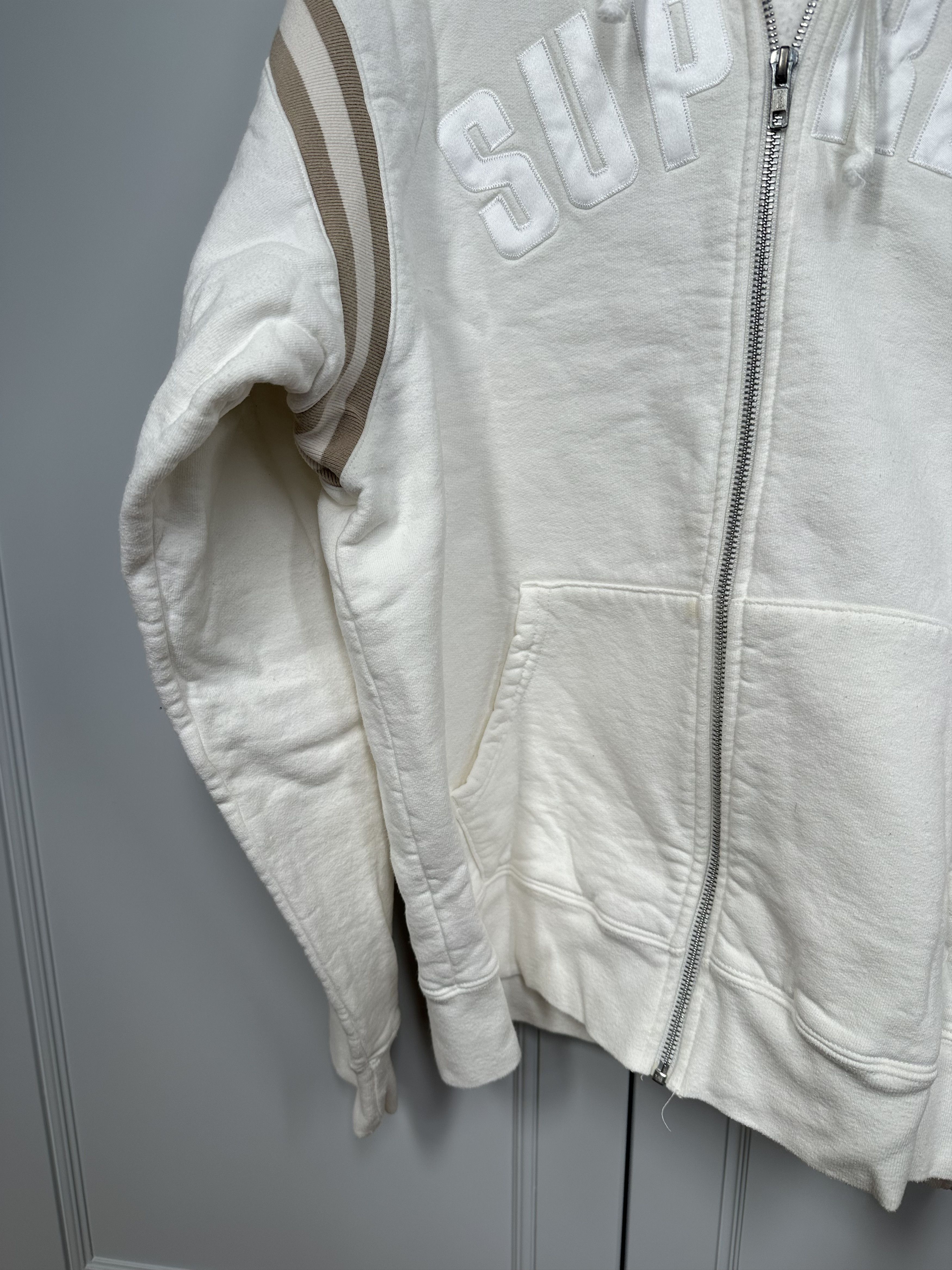 Supreme Supreme ss18 Jet Sleeve Zip Up Hooded Sweatshirt Size US M / EU 48-50 / 2 - 6 Thumbnail