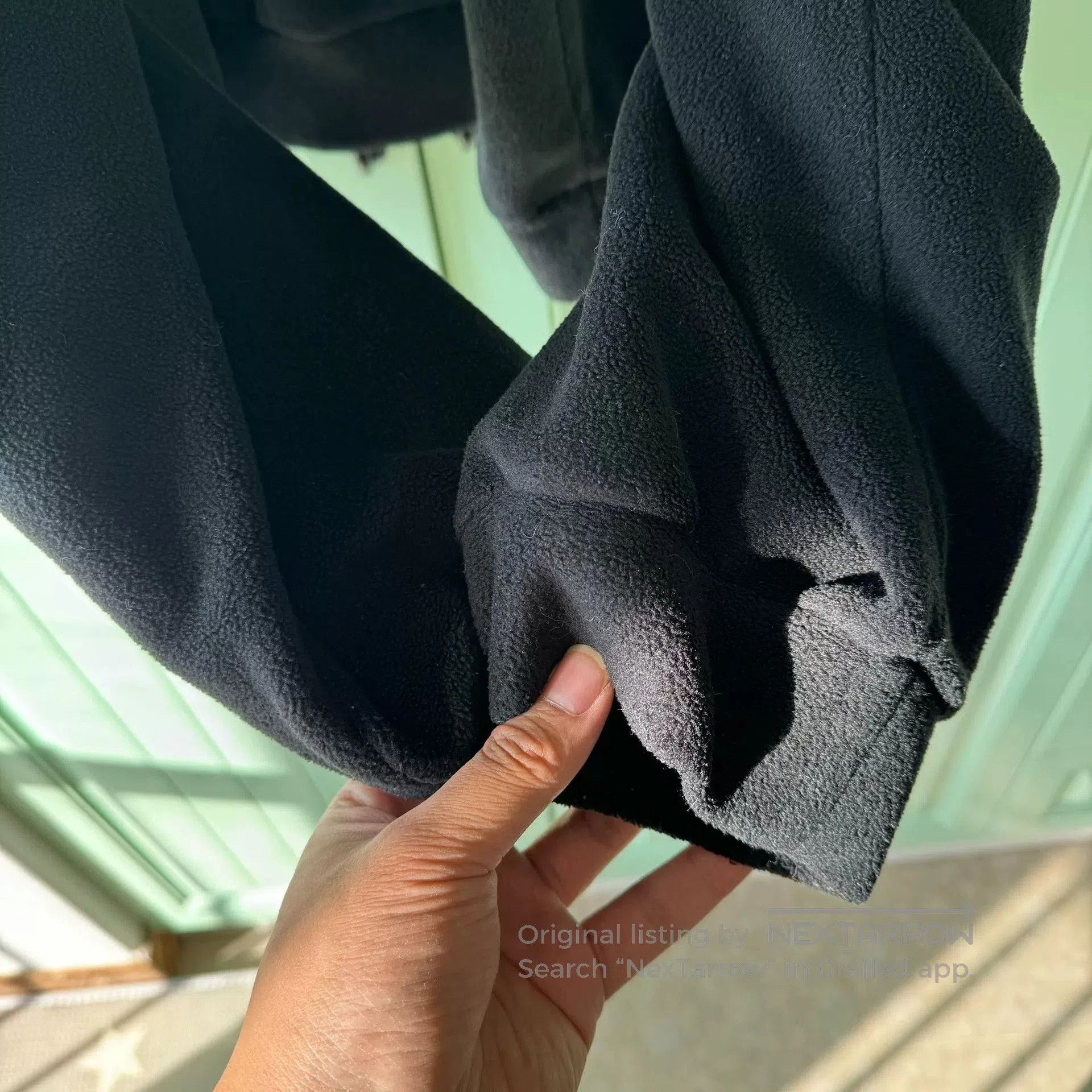 Balenciaga Balenciaga Black Letter Embroidered Fleece Sweatshirt. Size US M / EU 48-50 / 2 - 8 Thumbnail