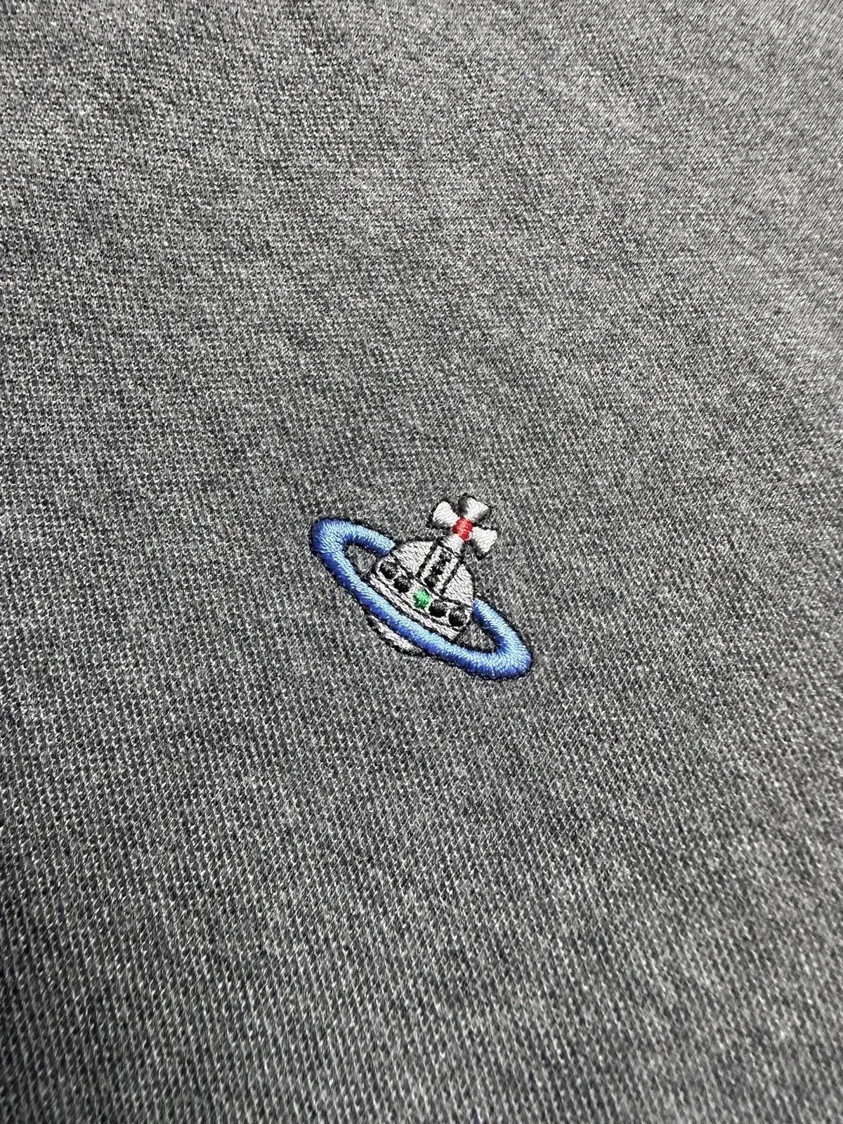 Vintage Vivienne Westwood polo shirt logo size L grey rare Size US L / EU 52-54 / 3 - 5 Thumbnail