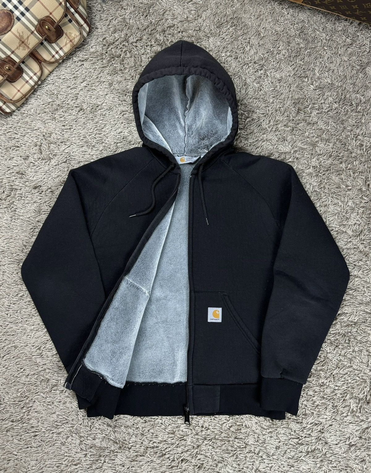Zip hoodie Carhartt Car-Lux Thermo Sweat original skate item