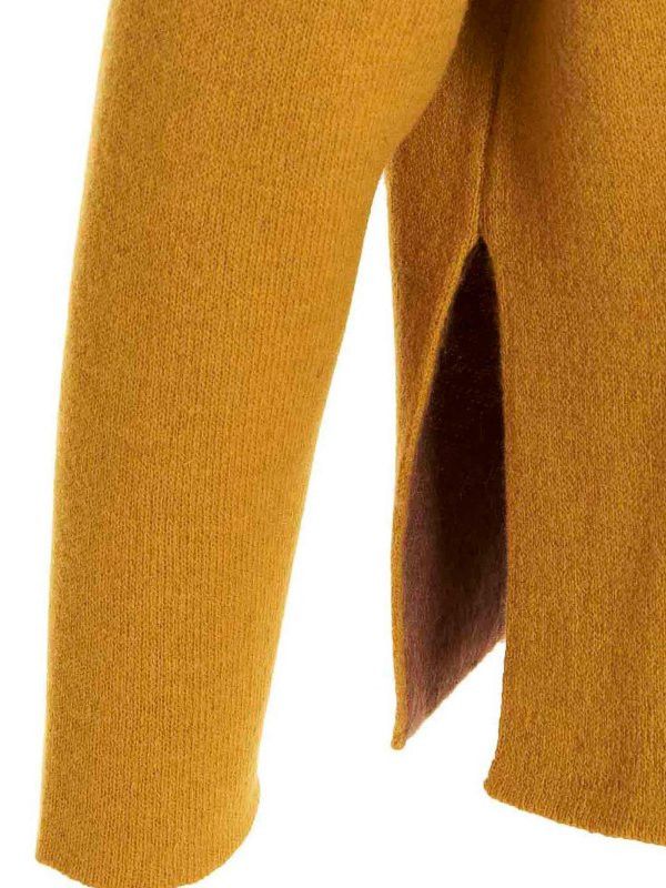 Jil Sander o1y1124 Long Sleeves Wool Sweater in Yellow Size US M / EU 48-50 / 2 - 4 Thumbnail