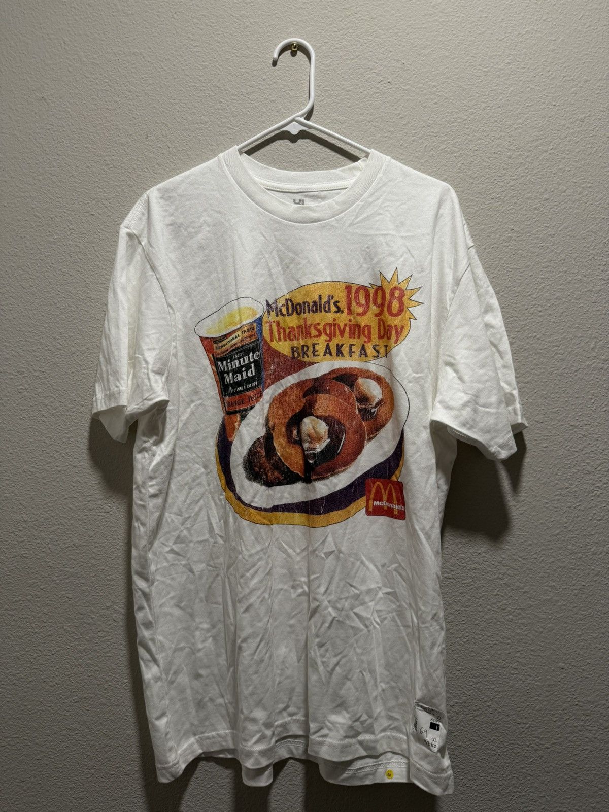 Vintage Mcdonald’s Thanksgiving Breakfast Vintage Tee Size US XL / EU 56 / 4 - 1 Preview