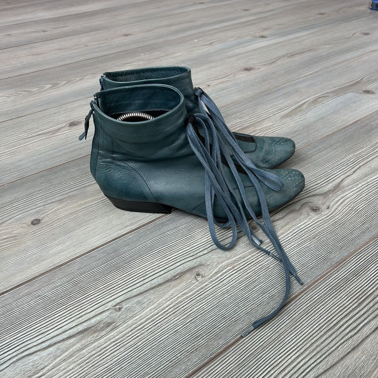 Marithe + Francois Girbaud Rare Marithé + François Girbaud Leather Ankle Boots Size US 7 / EU 40 - 3 Thumbnail