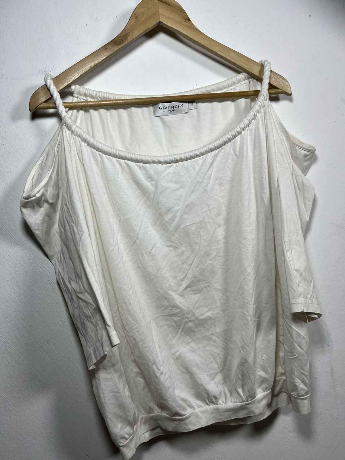 Designer × Givenchy × Vintage Vintage Designer Givenchy Crop Tops Size M / US 6-8 / IT 42-44 - 2 Thumbnail