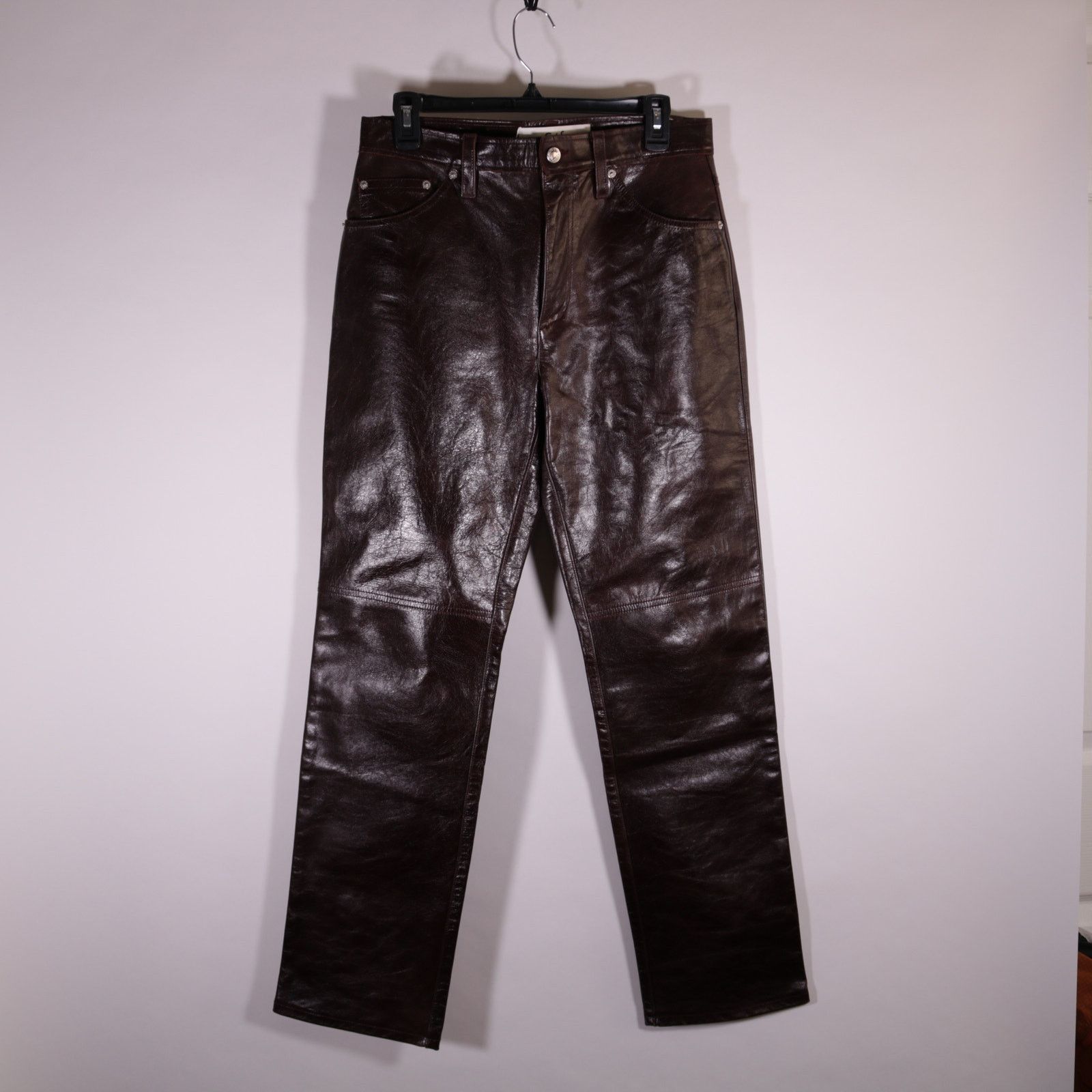 Sefr Séfr Eito Calf Leather Pants Medium Brand New Sefr Size US 32 / EU 48 - 1 Thumbnail