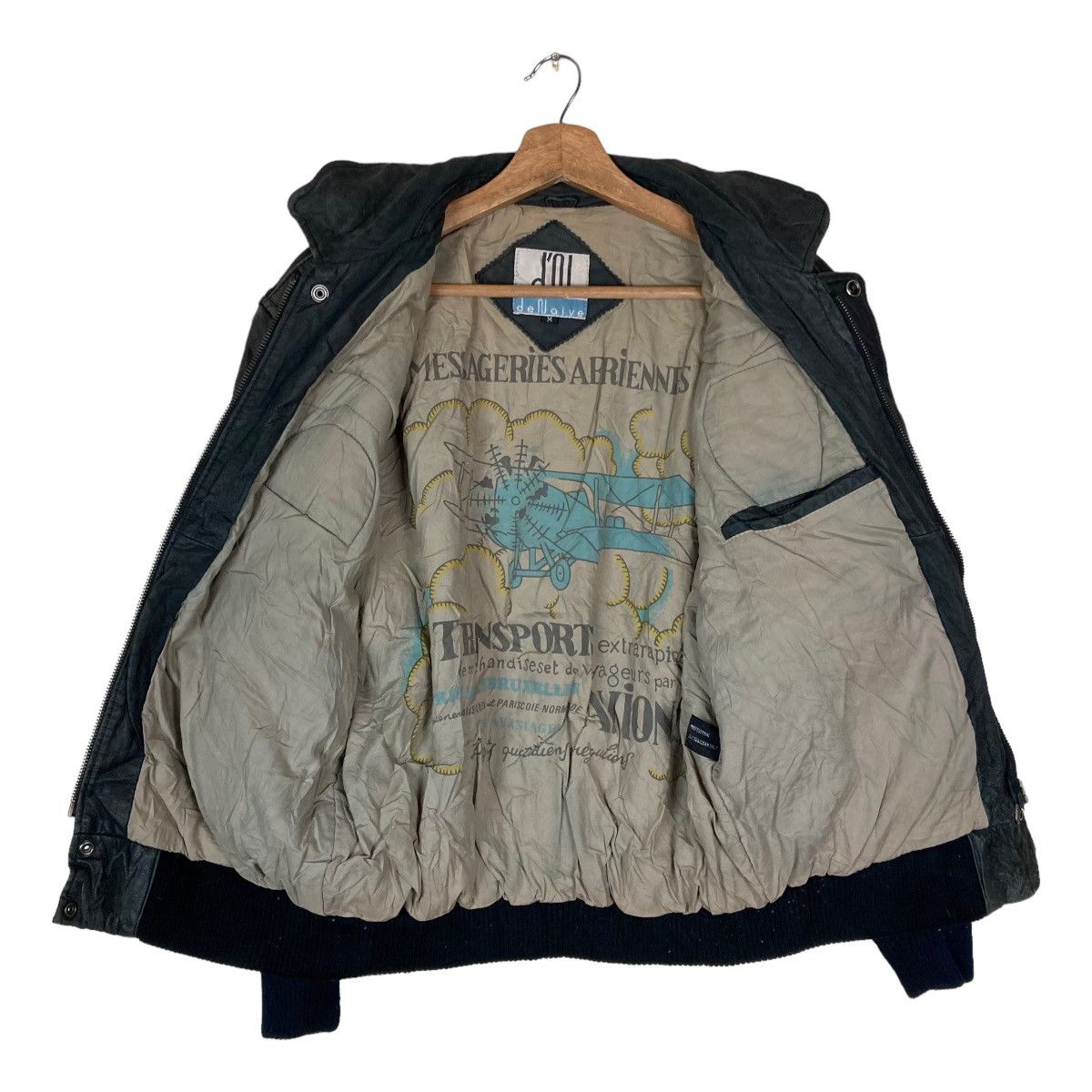 Vintage Vintage Denaive Snap Button Hidden Zipper Patch Work Size US M / EU 48-50 / 2 - 9 Thumbnail