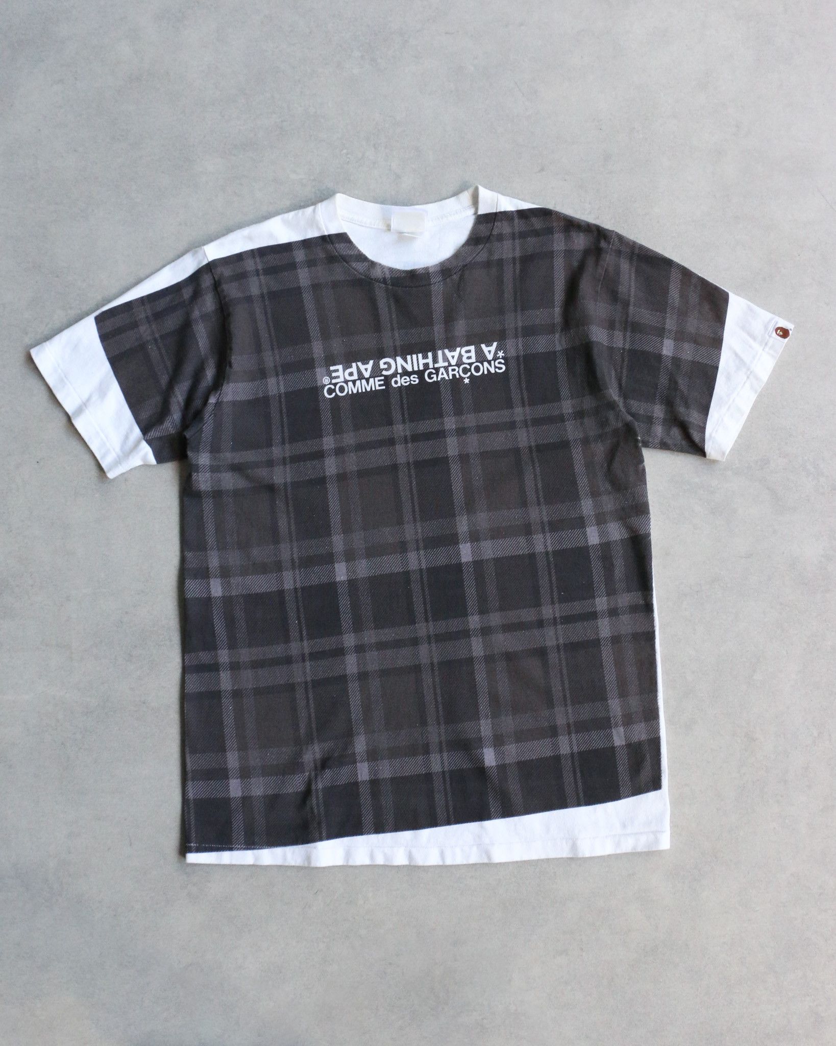 Bape × Comme des Garcons BAPE X CDG Osaka Pocket Tee White | Grailed
