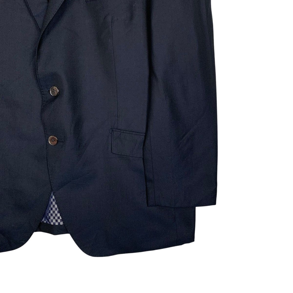 Japanese Brand DUE MISURA Wool Silk Blazer Jacket #2748-C124 Size US M / EU 48-50 / 2 - 6 Thumbnail