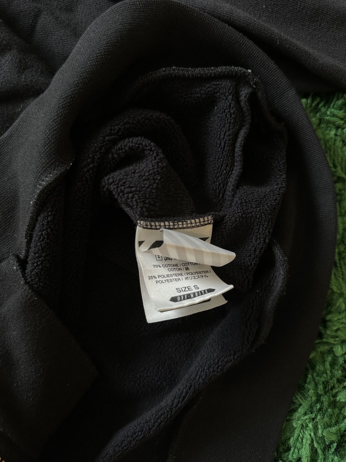 Off-White Off White Embroidered Eagle Zip Up Jacket Size US S / EU 44-46 / 1 - 5 Thumbnail