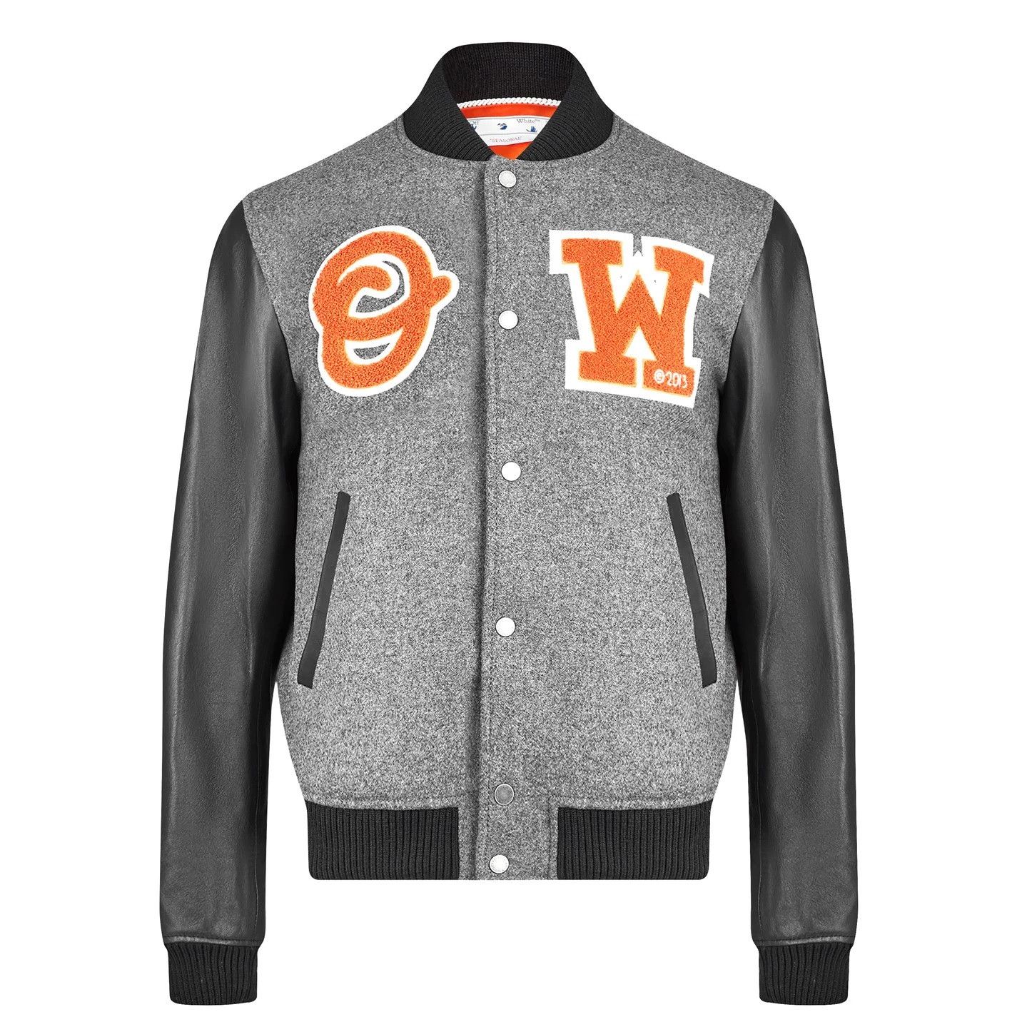 Off-White Off-White Patchwork Varsity Jacket Size M Seen on Ludacris Size US M / EU 48-50 / 2 - 5 Thumbnail