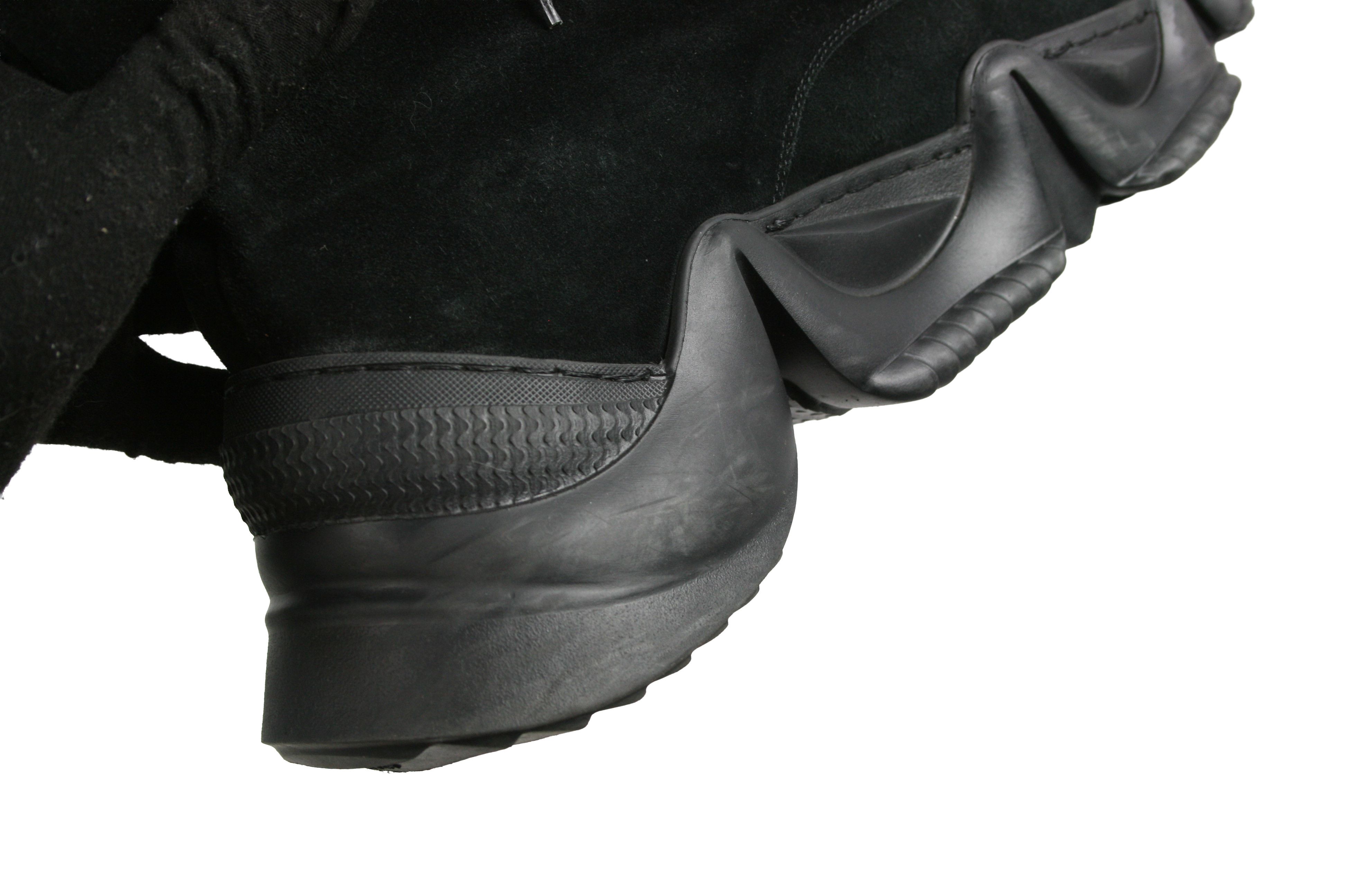 Rundholz Black Label Avant Garde Massive Suede Double Zip Boots Size US 10 / IT 40 - 7 Thumbnail