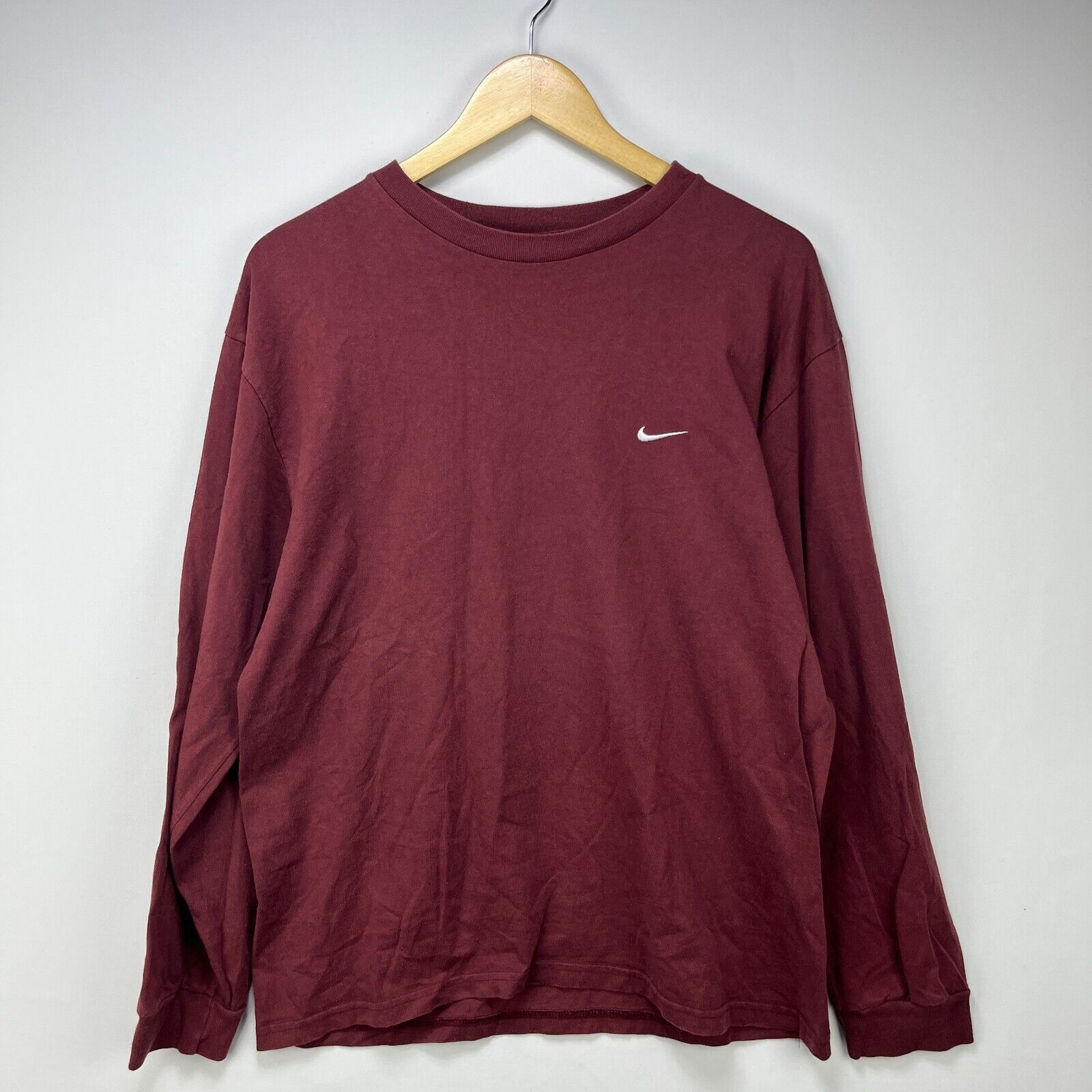 Nike × Vintage Vintage Y2K Nike Mini Swoosh Made in Canada Shirt Medium Size US M / EU 48-50 / 2 - 1 Thumbnail
