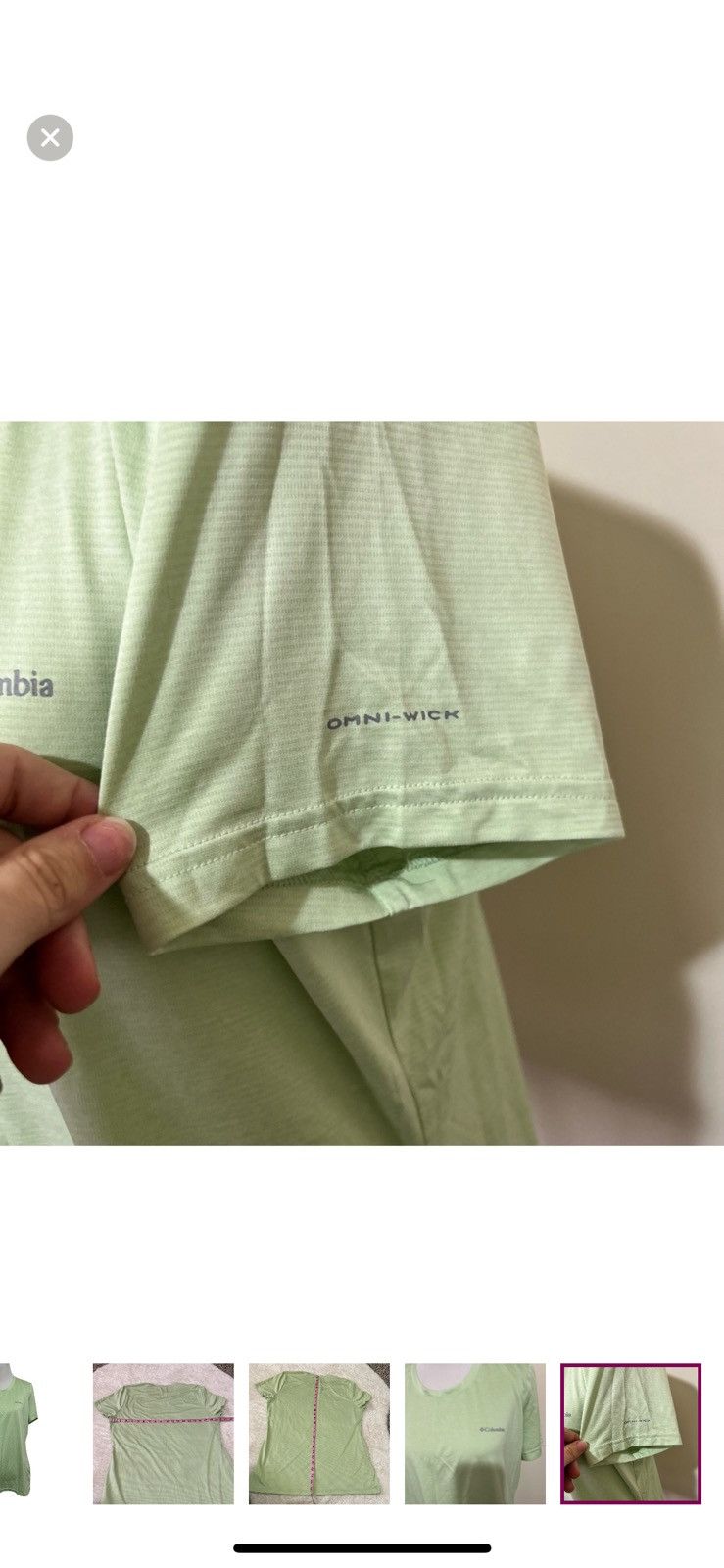 Columbia Columbia Omni wick large athletic tee Size L / US 10 / IT 46 - 4 Thumbnail